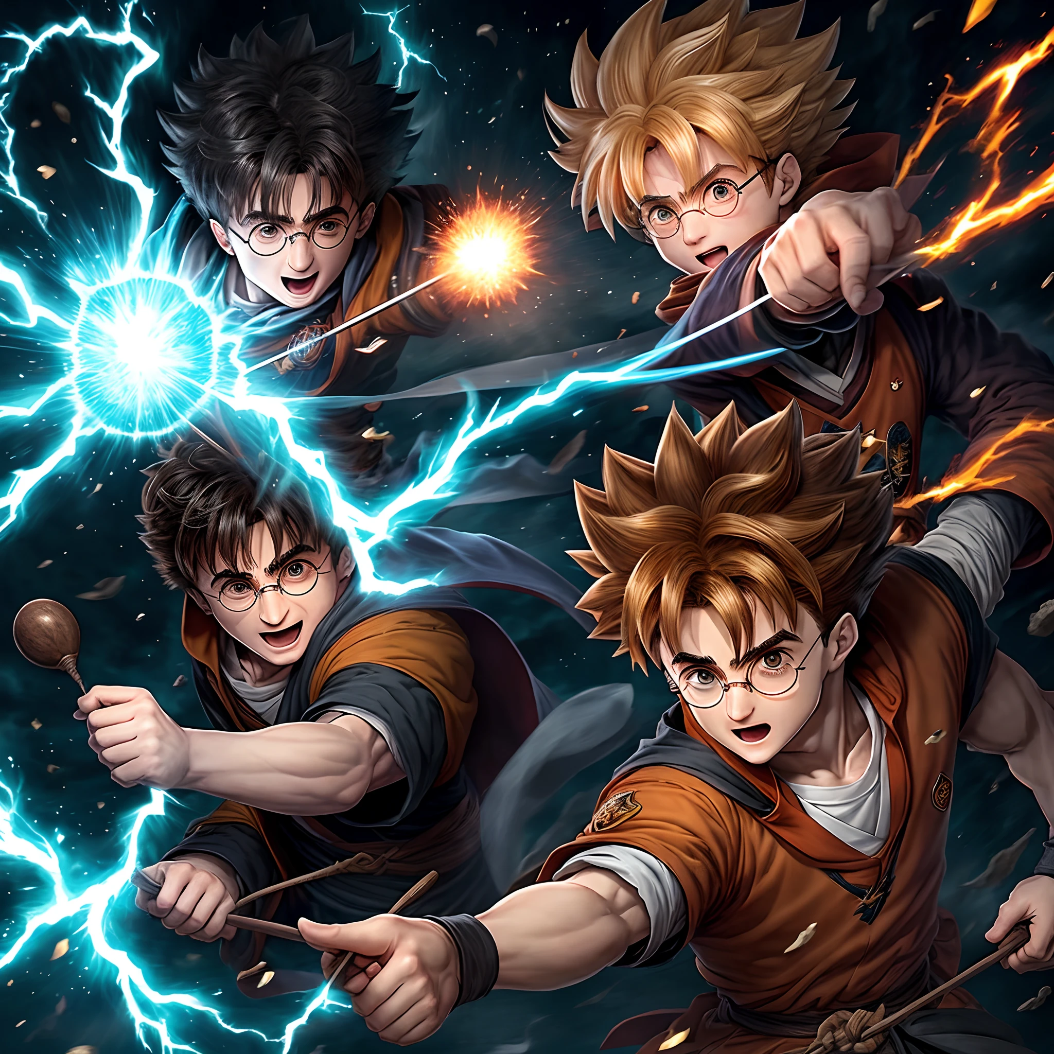Harry Potter e goku