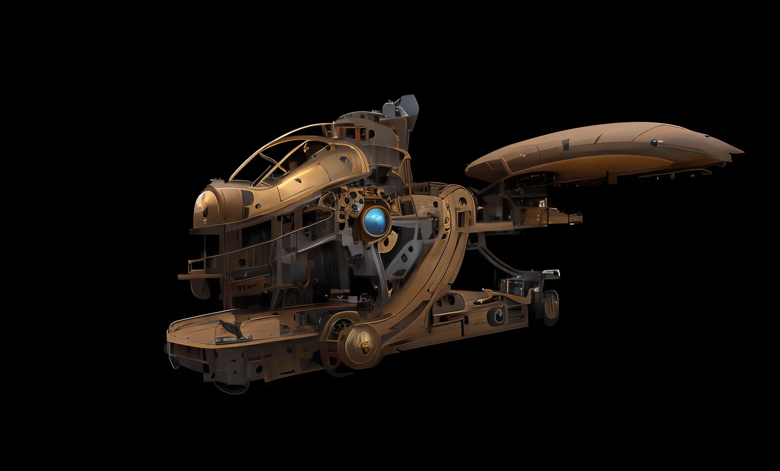 A very old steam engine，There is a lantern on it，3D rendering in steampunk style，Someone rides a steampunk motorcycle，Steampunk motorcycles，cycle render，Steampunk world，Cycle engine，Steampunk vehicles，Vivid steampunk concept，steampunk design，Loop 3D rendering，Steampunk Universe，The winner of the steampunk Bentley counting contest，steampunk airship，Redesign rendering， Mechanical conversion engine，steampunk imagery themed