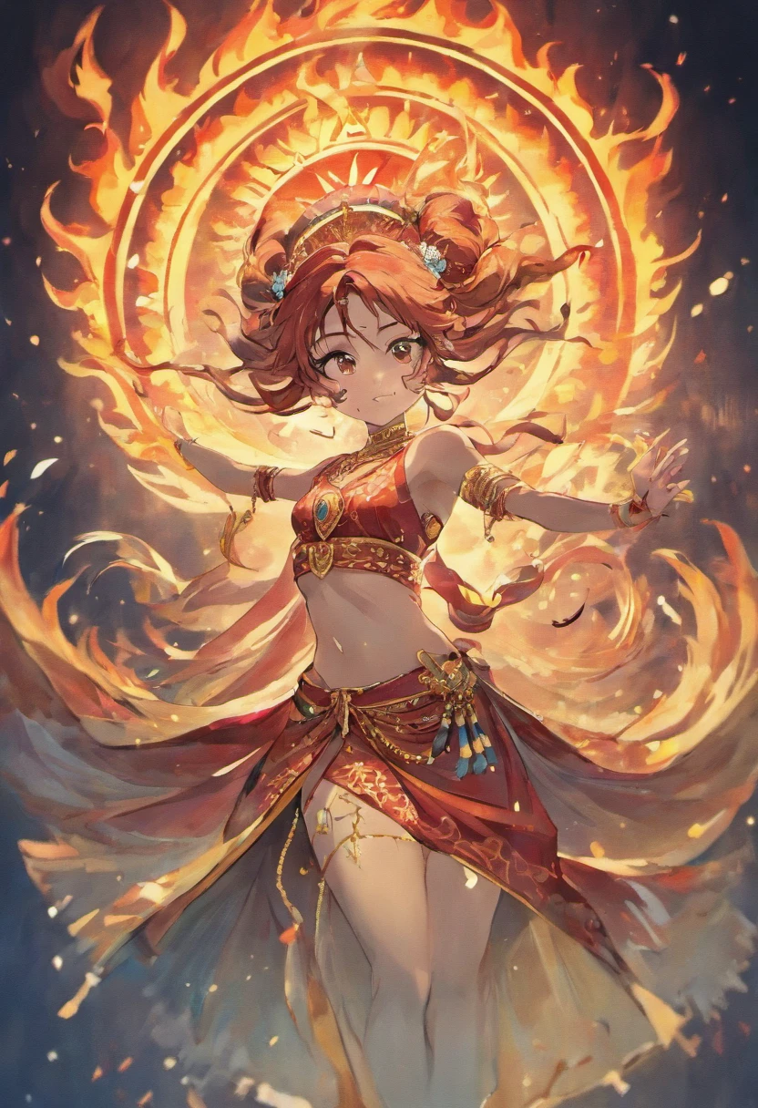 [mature:0.15] [androgynous:woman:0.7], thighs, blush, flat chest, pectorals, nude, 
nuclear explosion tree, glowing, fire, smoke, abstract death (chaos:1.3) flowers, dark, (beautiful scenery:1.2), multicolor, colorful, art by Peter Mohrbacher, green