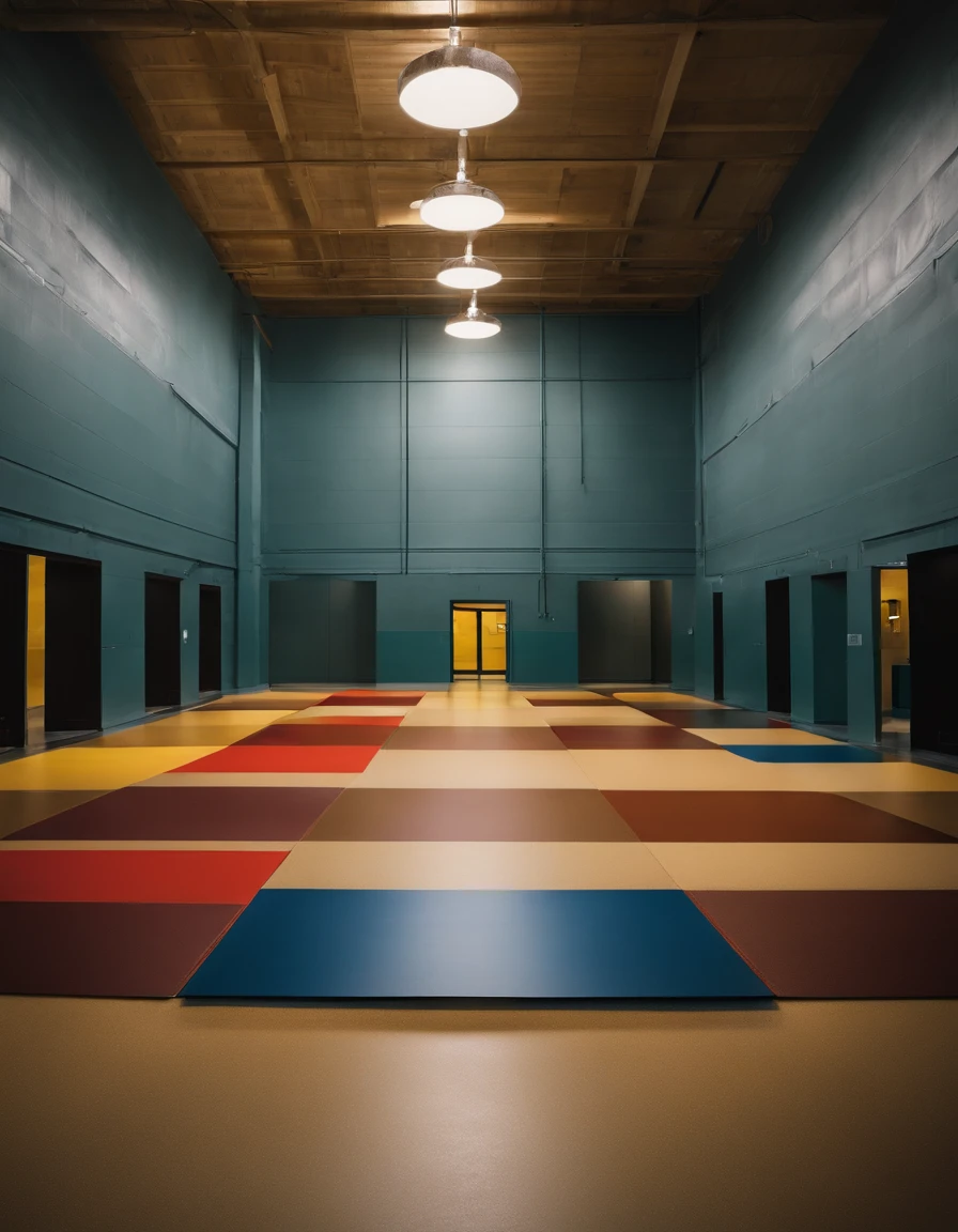 Create a featured image for a blog with title - "Enhancing Temporary Shelter Flooring with Innovative Solutions"
