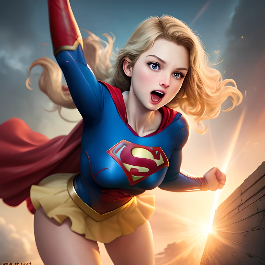 Supergirl defeated