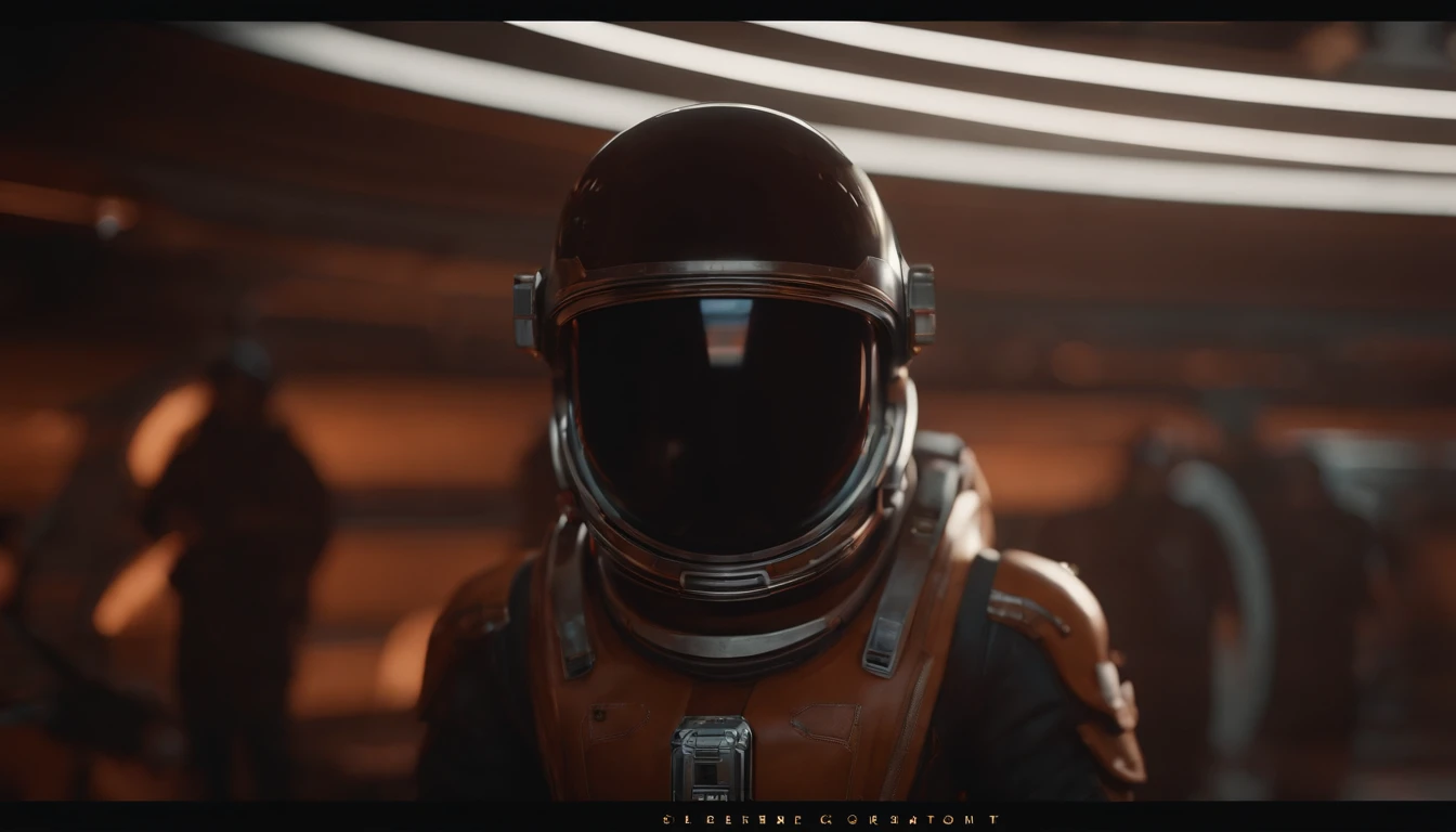 If you have a closed astronaut helmet and no face, perfect details, 16 k, unreal engine 5, ultra sharp focus, intrikate, SINISTER, Epic Art Masterpiece, TanvirTamim, artstation trend, Outside the spaceship, surrounded by a wall,