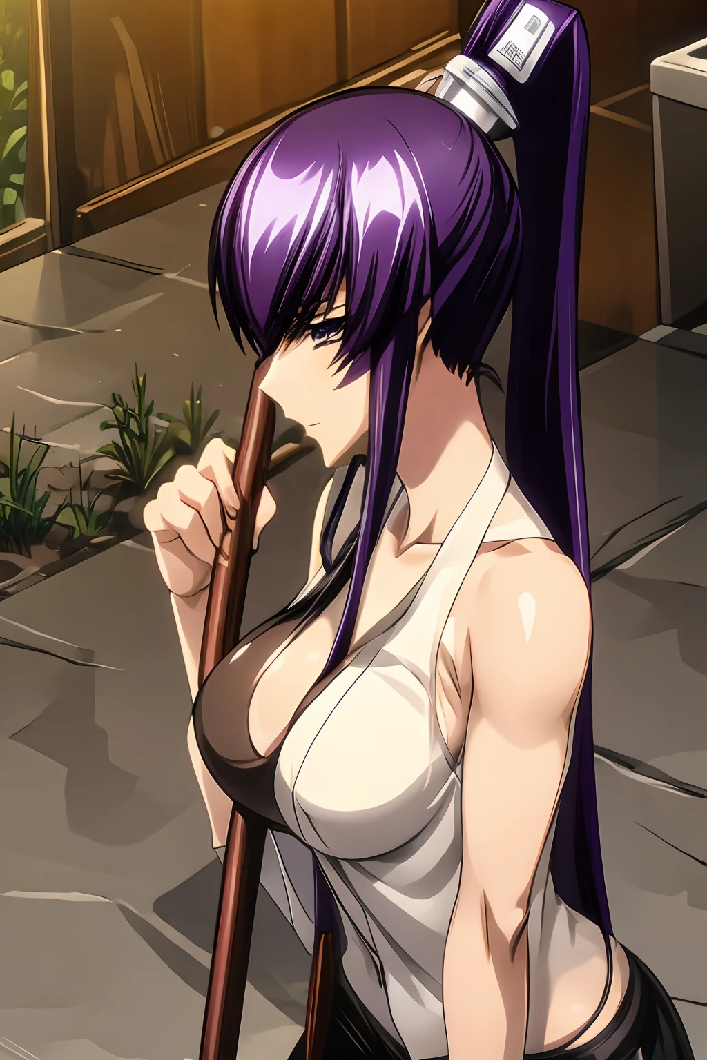Saeko Busujima y Koubuin Yuuhi