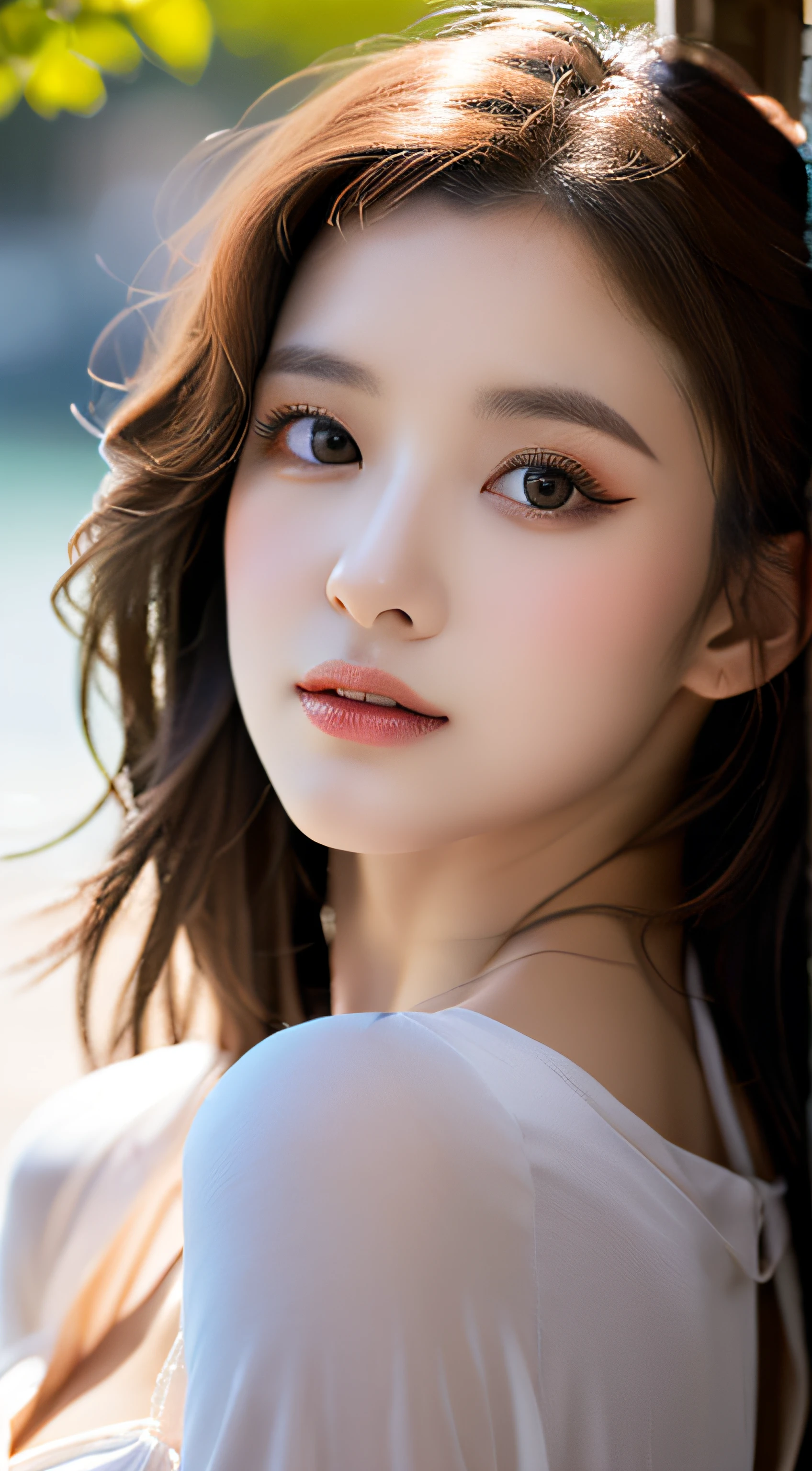 masterpiece、1 beautiful girl、 (reality: 1.4), Japanese、Asian Beauty、 beautiful、Beautiful Skin、thin、Full body photo、(超reality的な)、(High resolution)、(8K)、(Very detailed)、(Very detailedな)、Completely naked、nude、Shaved、Small Bust、Flat Chest、Big eyes、Brown eyes、Long eyelashes、Detailed face、Gloss Lip,Bright lighting、Professional Lighting、Looking into the camera、Serious expression、Look straight ahead、Long Hair、Brown Hair、Street、Nogizaka idol、actress、20-year-old、Small breasts、Wet Skin、Baby Face、Moist and realistic skin texture、Moist lips、Natural Shadows,Sexy pose、Standing with your legs apart、