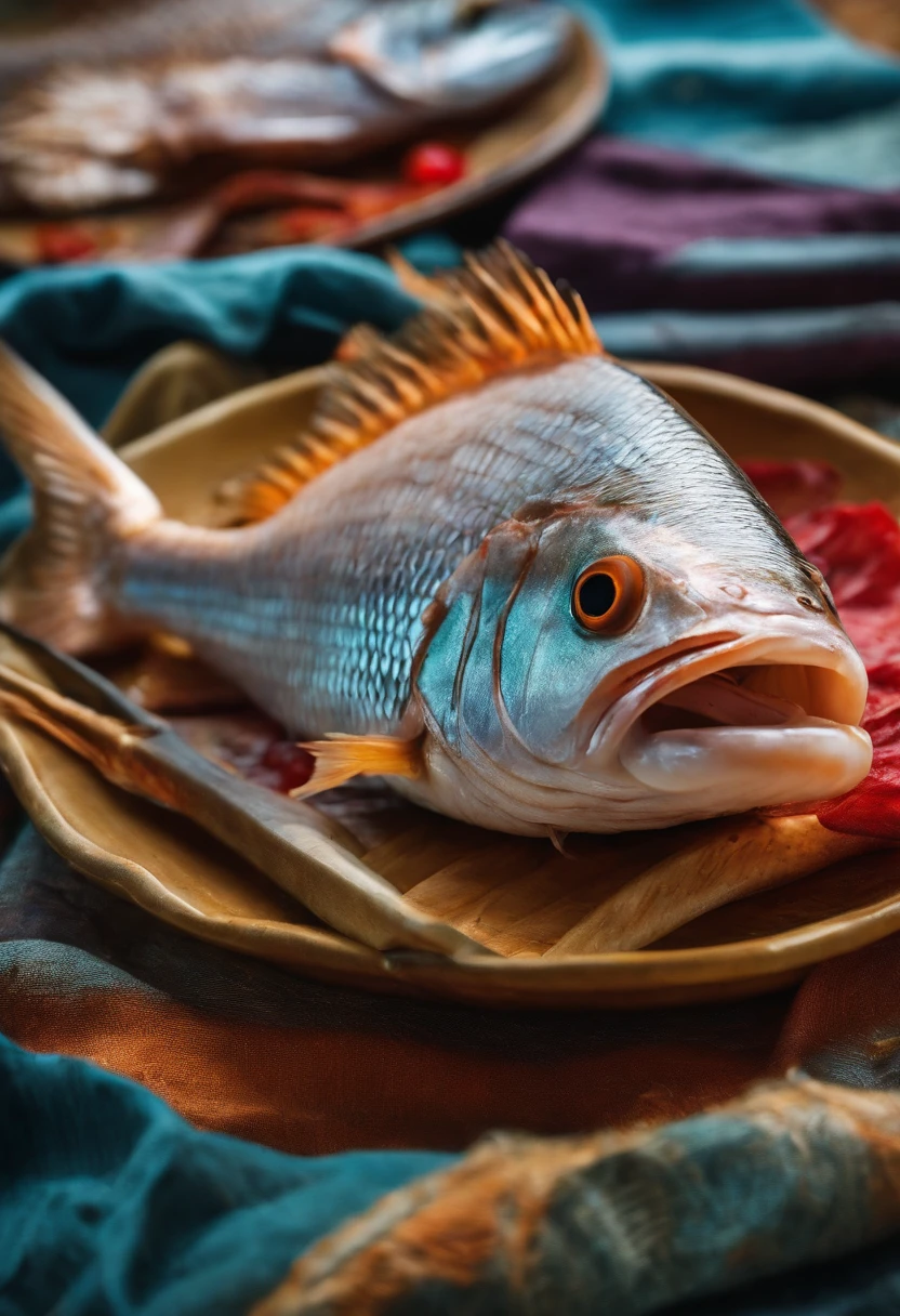 Shredded fish