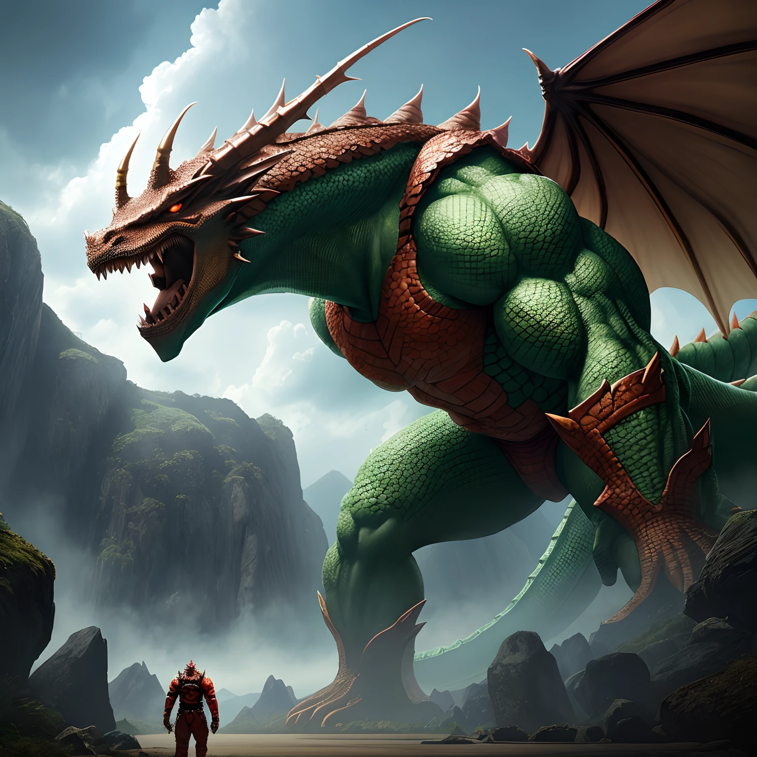 Giant Dragonman