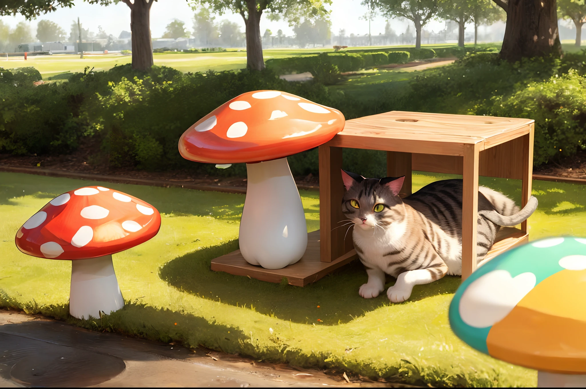 Cat Mushroom Fantastic