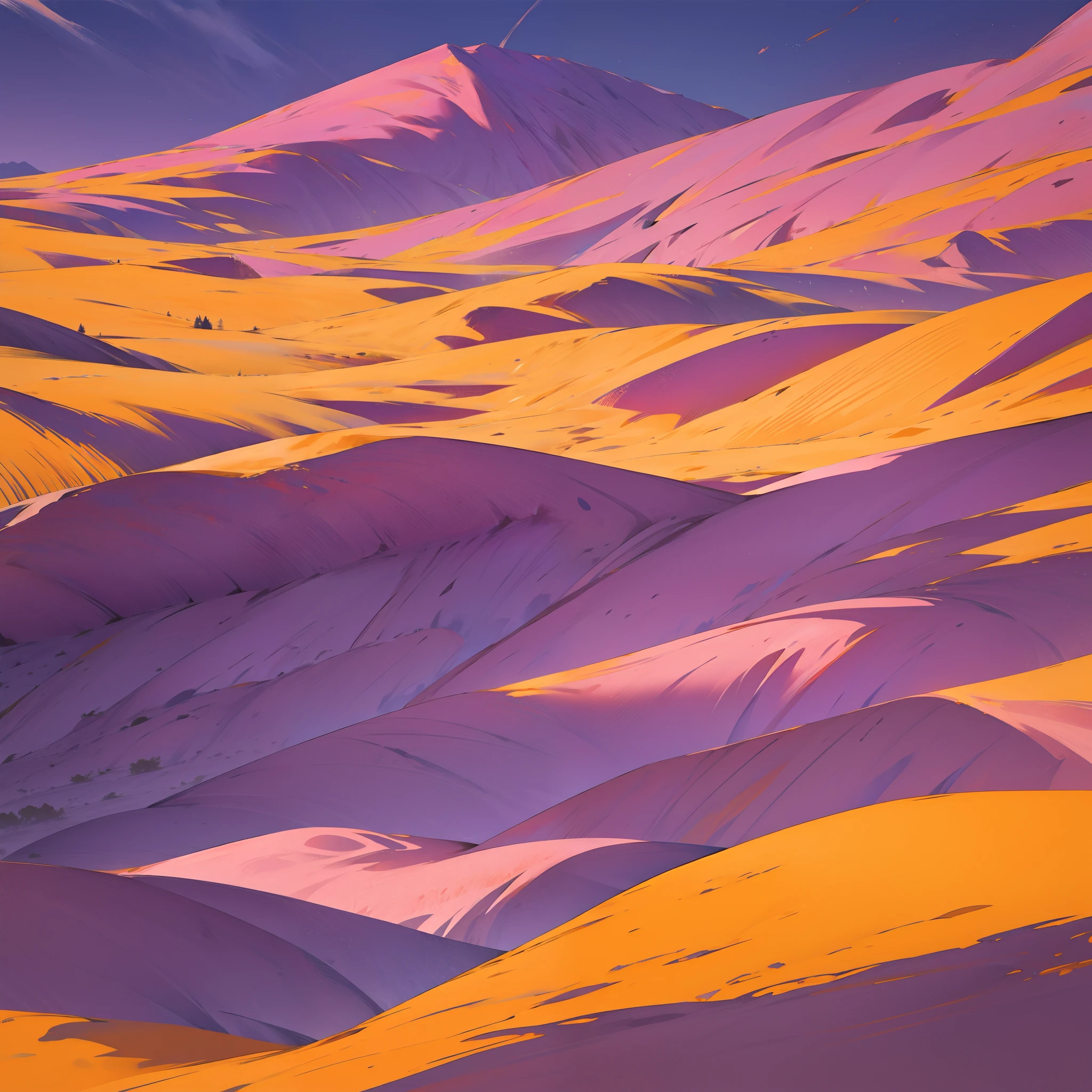 Reddish-purple gradient gold
Landscape Fantastic