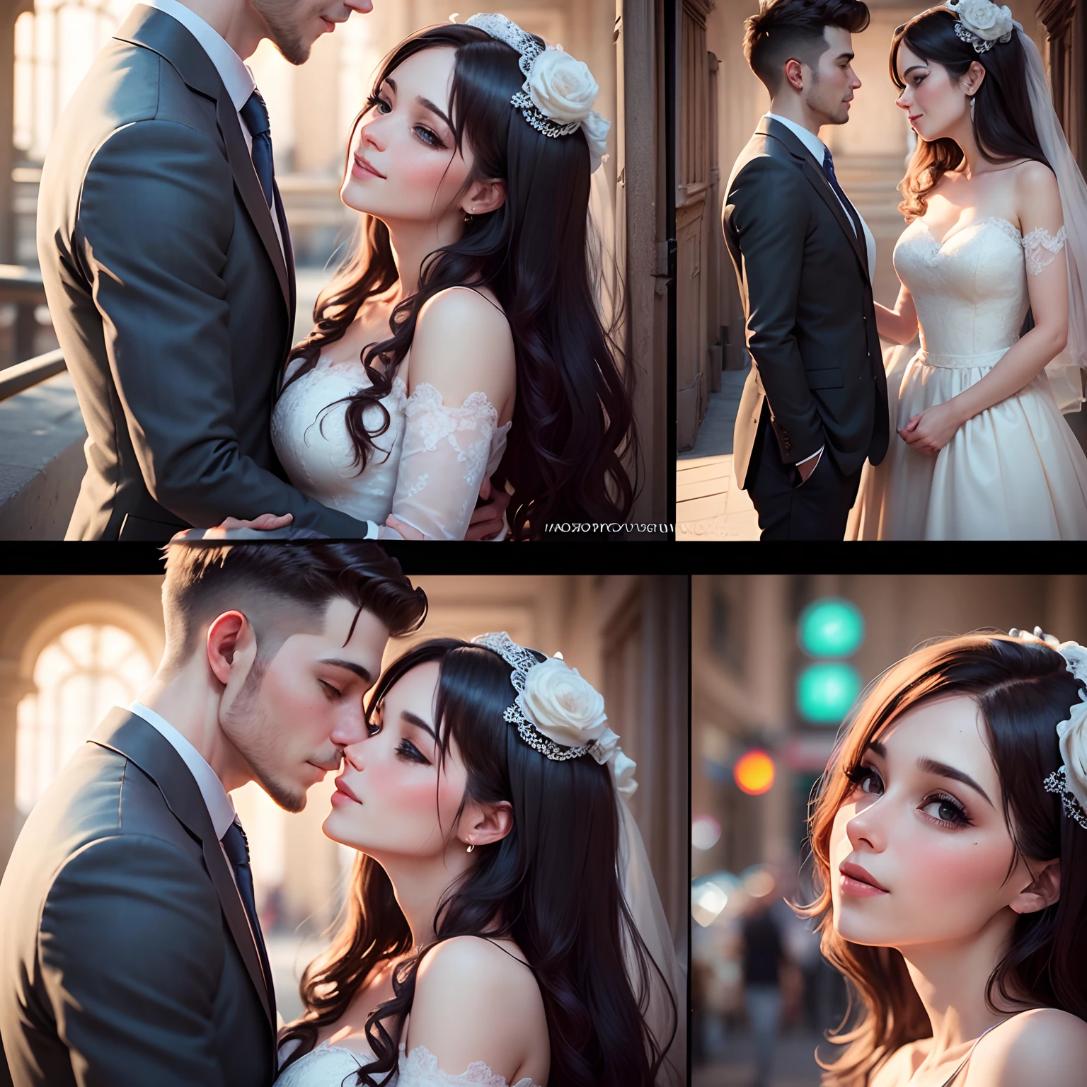 Couple portrait, (man and woman:1. 3) a woman hugging a man in a city, lovely couple, stock photo, couple pose, attractive photo, beautiful portrait photo, photo of a beautiful photo, very beautiful, stock image, romantic couple, man and woman in love, museum quality photo, marketing photo, portrait photo up close, wedding photo, portrait of couples
