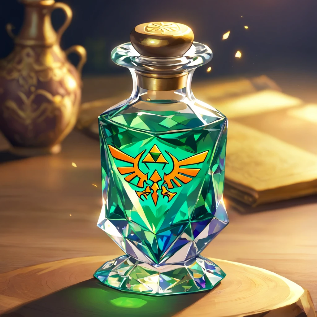 July Potion,Garrafa de cristal,Efeito Especial