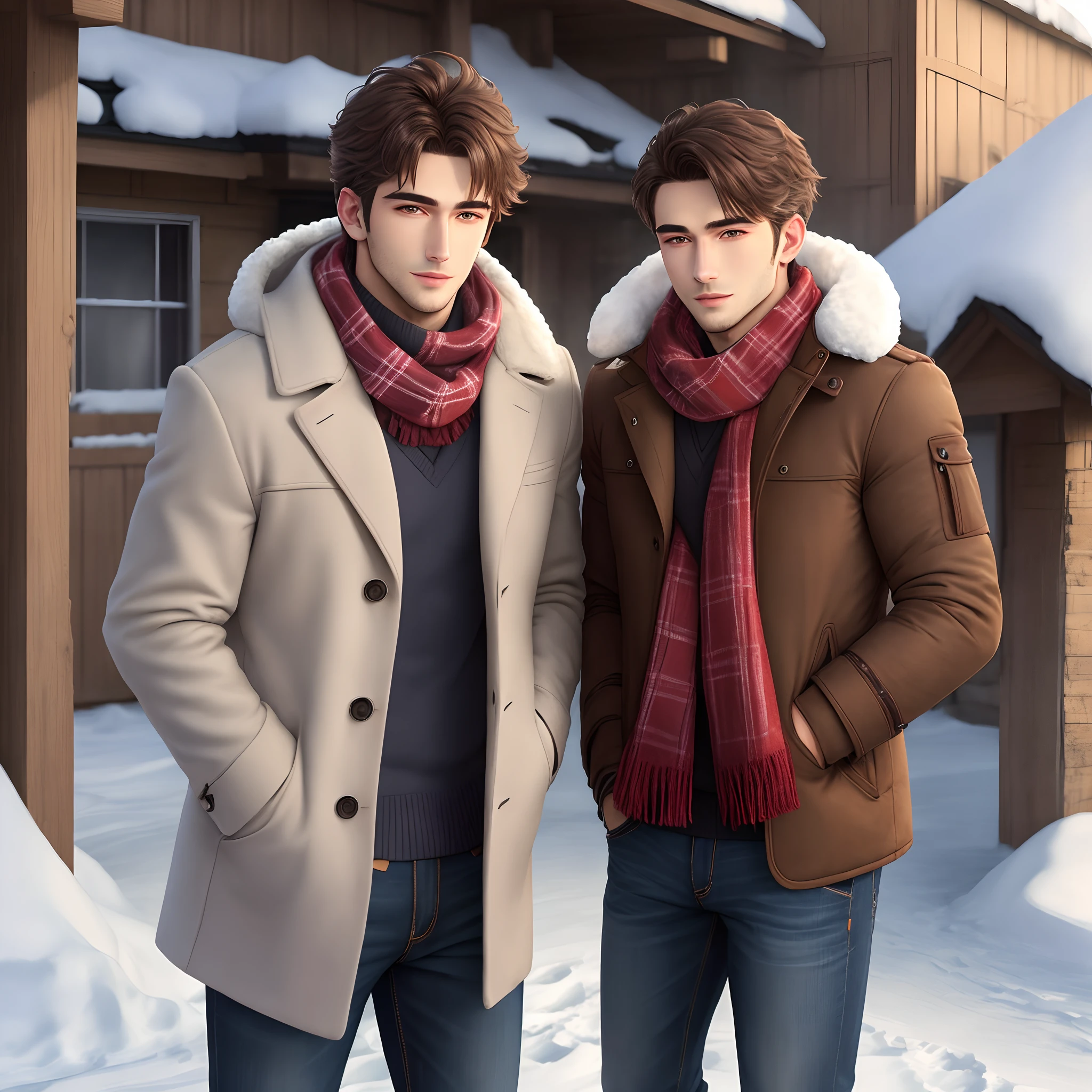 Handsome Winter Muffler