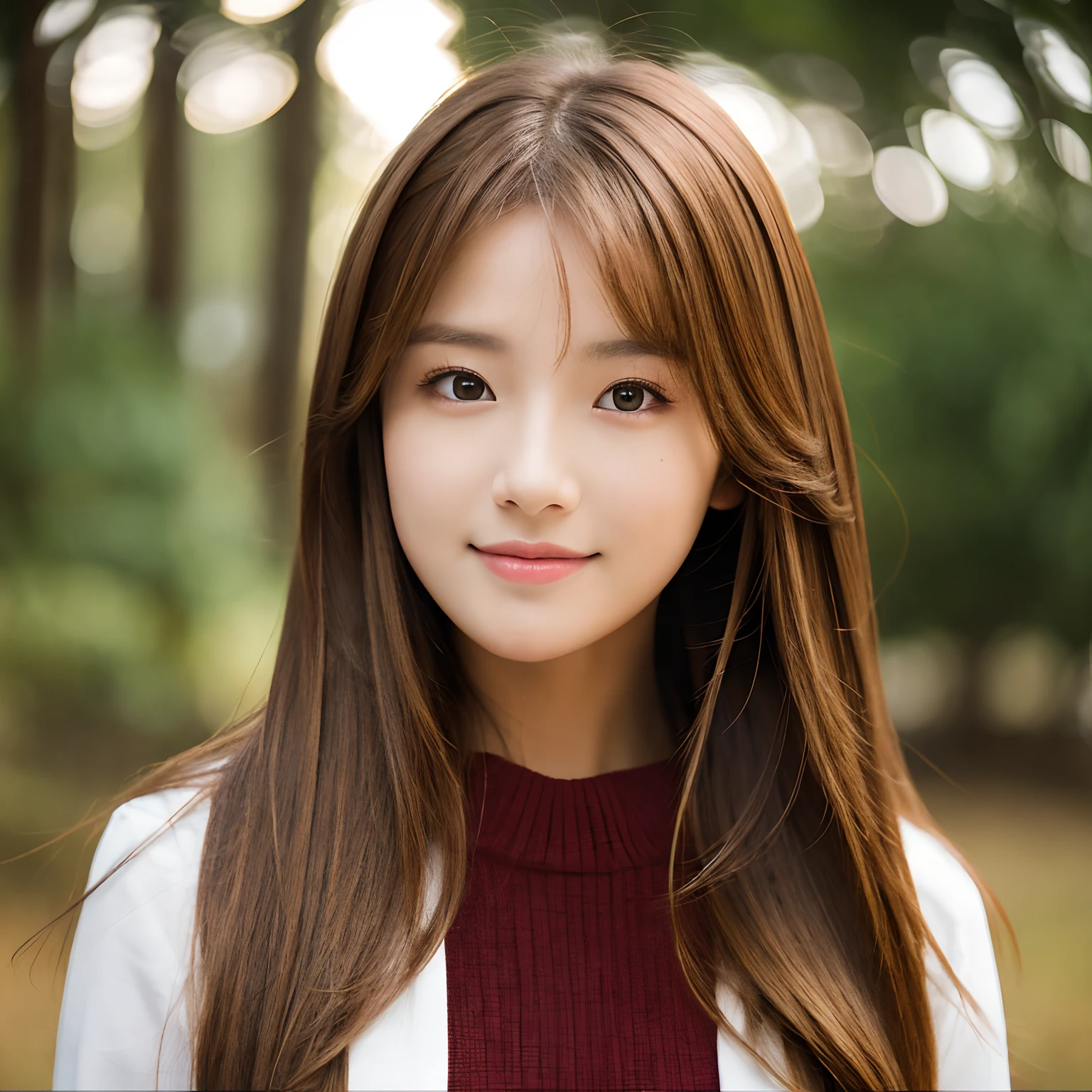 Brown-haired beauty