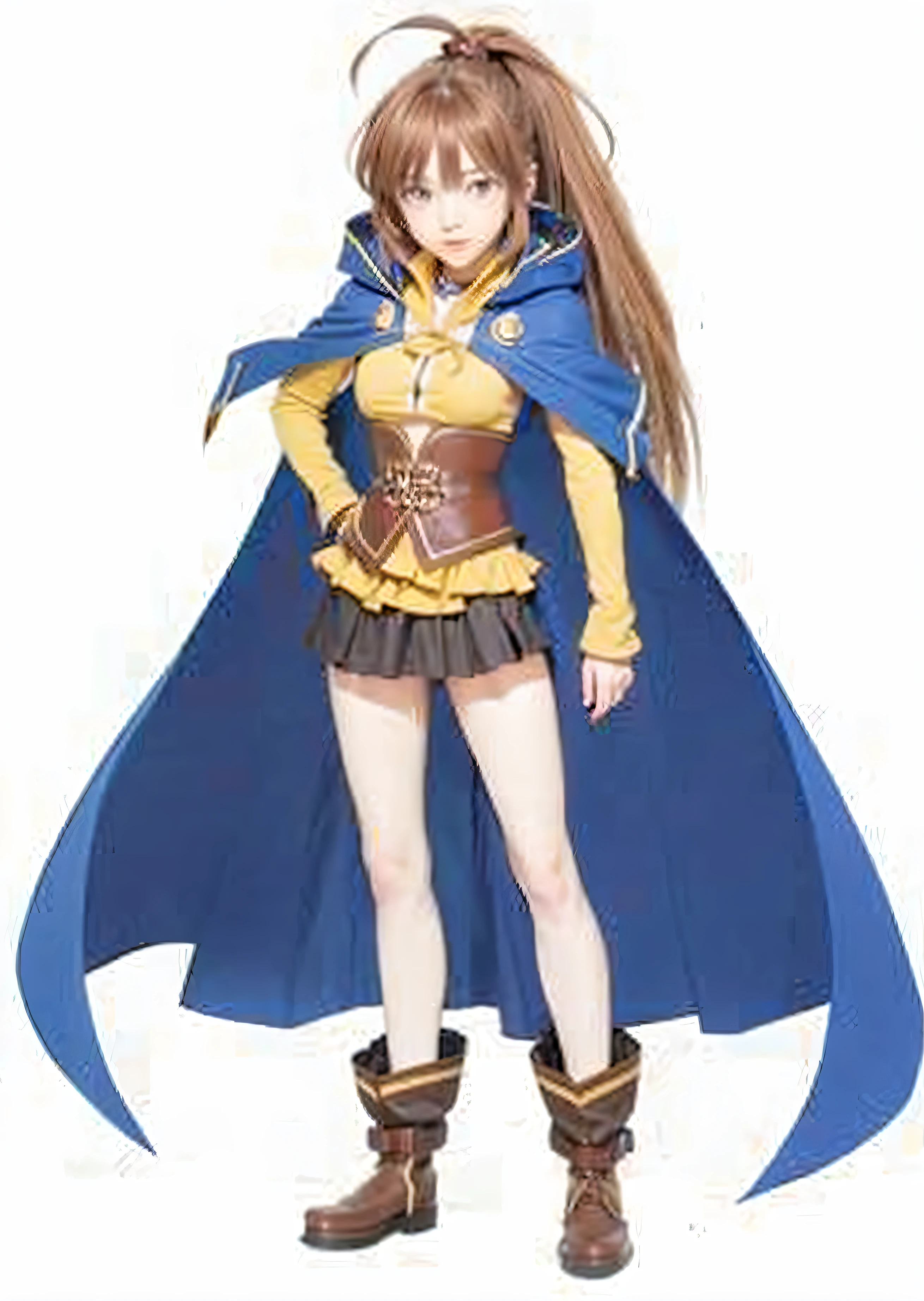 anime character of a woman in a blue cape and brown boots, konosuba, konosuba anime style, female anime character, megumin from konosuba, anime girl named lucy, megumin, natalie from epic battle fantasy, best anime character design, anime character, final fantasy tactics character, aqua from konosuba, jrpg character