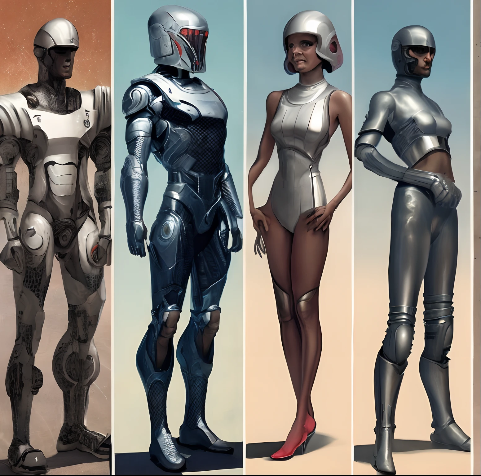Humans in the year 3000