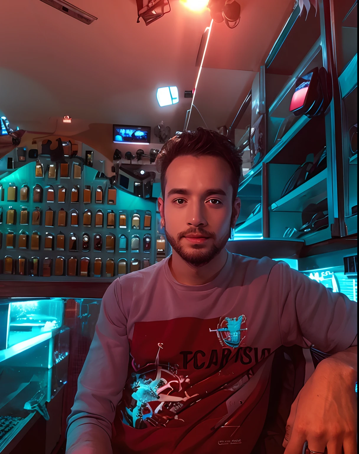 Background change handsome boy