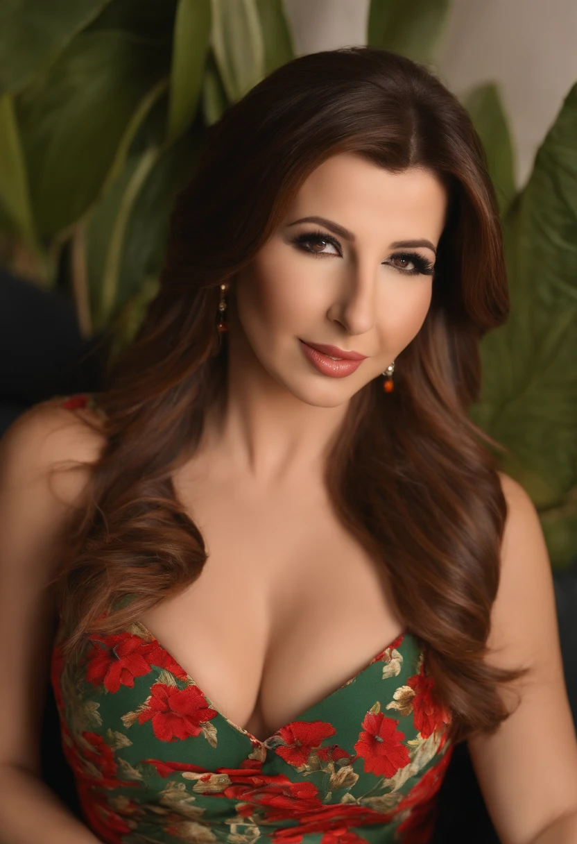 Nancy Ajram big breasts in bed