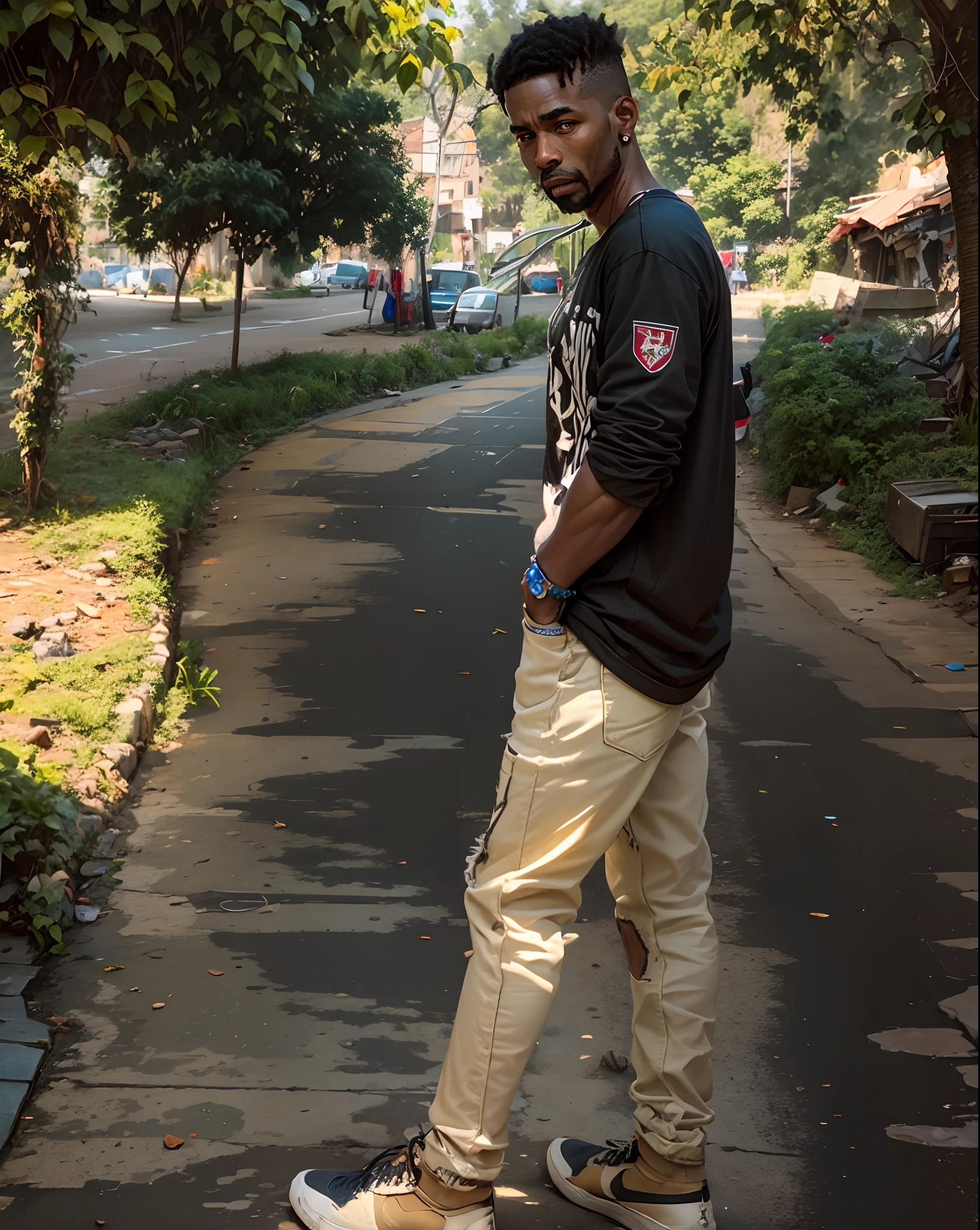 realistic art , streets , slums , hip hop , culture , Brasil