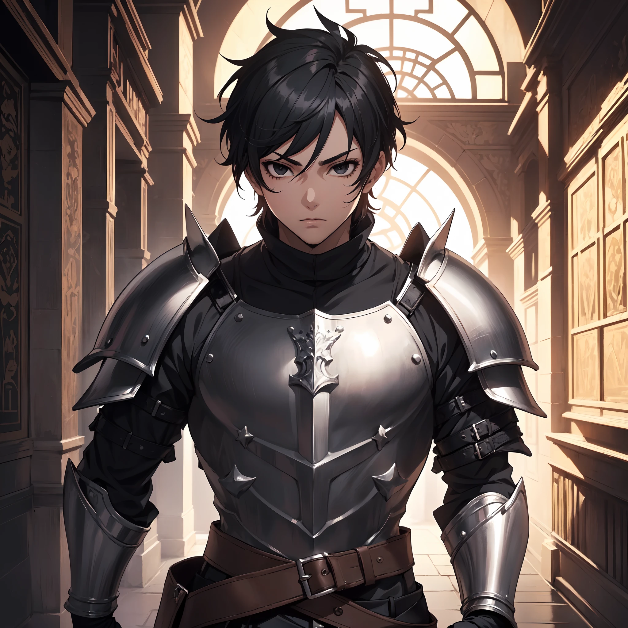 128K Ultra High Definition,
128K Ultra High Quality,
128K Ultra High Resolution,
Best Definition,
Best Quality,
Best Resolution,
Perfectly Detailed,
Perfectly Designed,
Extremely Detailed,
Extremely Designed,
Hyper Detailed,
Hyper Definition,
Hyper Quality,
Hyper Resolution,
Masterpiece,
(((Anime))),
Body Shot,
(((Boy))),
Handsome,
Muscular Body,
(((Black Short Hair))),
(((Black Eyes))),
(((Hyper Detailed & Perfectly Designed With Ultra High Quality Black Tribal Armor))),
(((Inside Of Medieval Royal Palace Background Scenery))),
