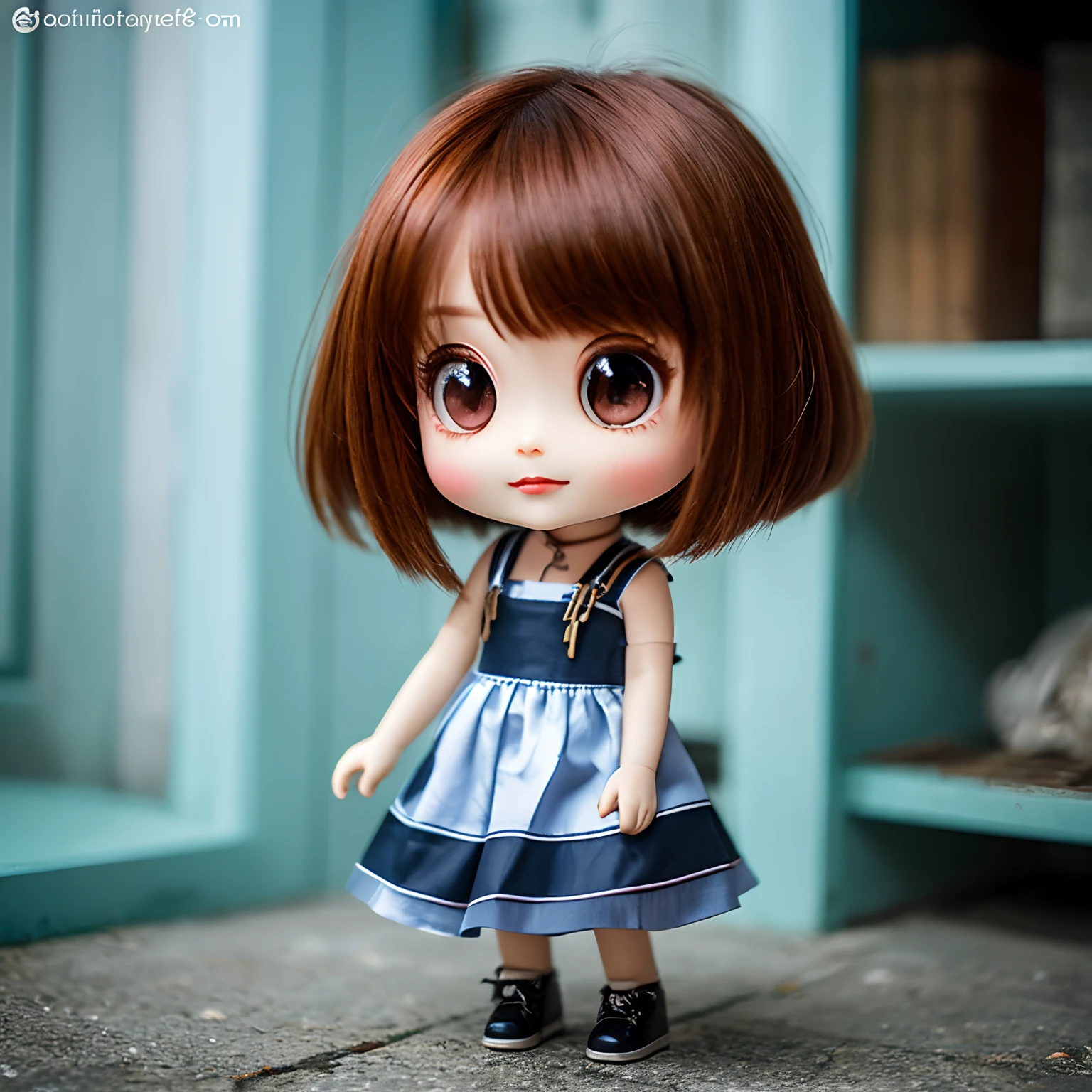 masterpiece、top-quality、ultra-detailliert、(Chibi Chara's Daughter:1.2)、The world of Hitchcock's horror films、
