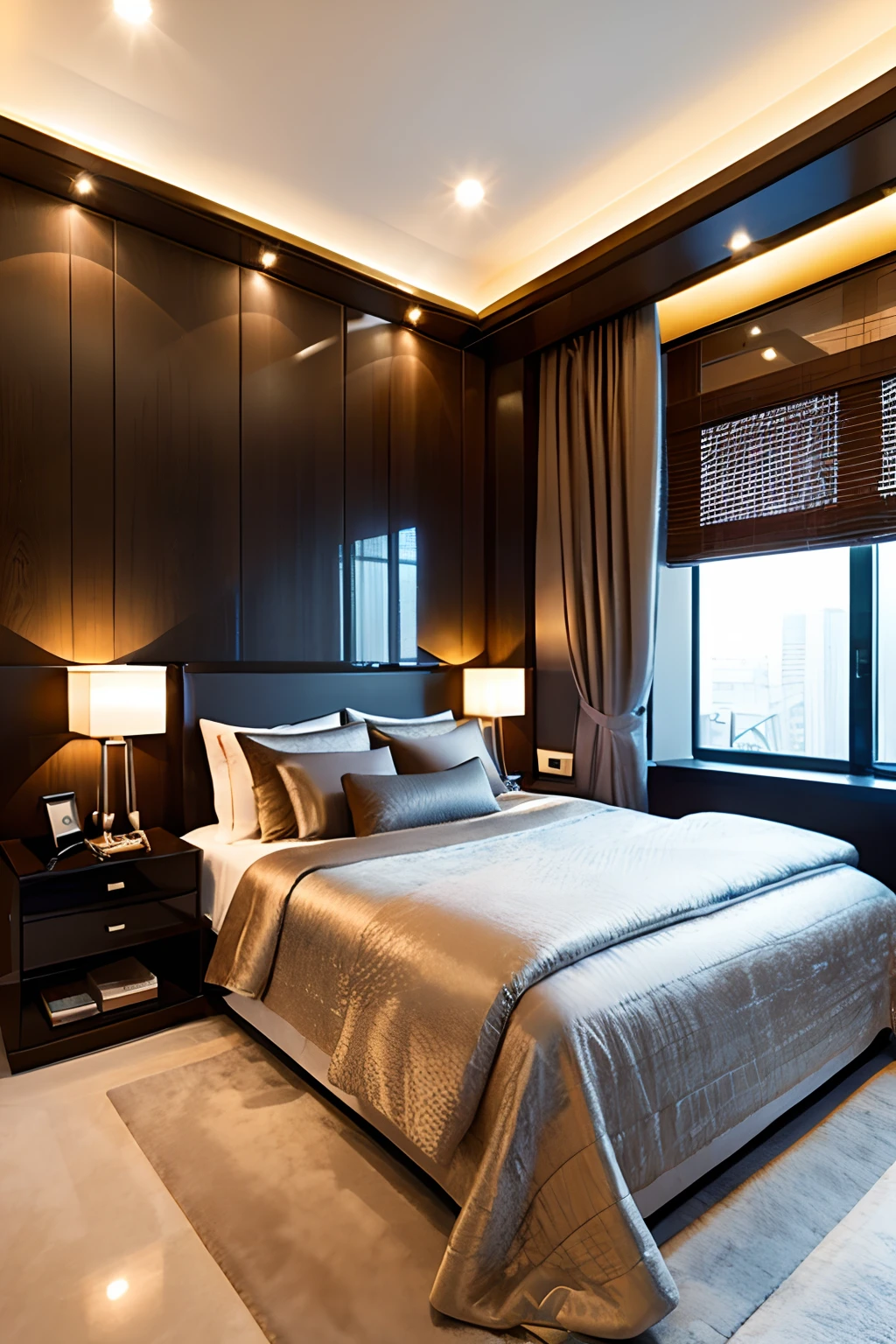 Fashionable、Luxurious、bedroom