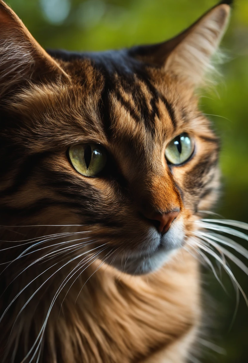 catman，a cat tail