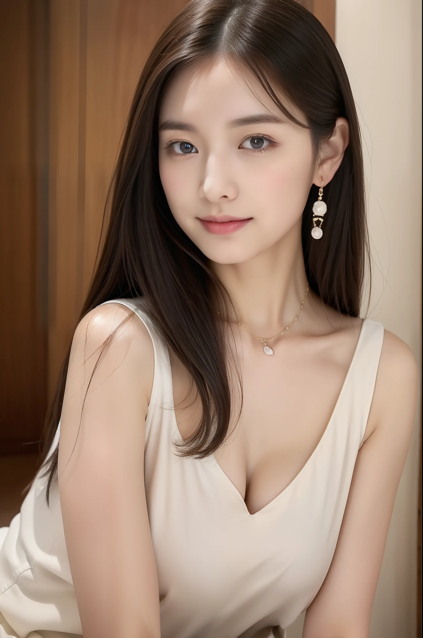 (((32K,very high res, high detal, highly accurate, masutepiece、Girl1))),RAW photo & realistic atmosphere,Beautiful dark blue eyes,Detailed mouth,Glossy lips,Detailed eyebrows,The eyes are drawn by details,Soft white skin shines in every detail、Very beautiful eyes with azure eyes,Detailed lips、Very beautiful face,Very well shaped face、lifelike face,Shiny beautiful lips,Beautiful eyebrows,Infinite reality,Best design,(Crazy and cute Japanese high school girl,Toned body,Alluring thighs and smooth feet,Very cute beautiful girl,:1.4),Best Natural Makeup,Japanese idol household,韓国アイドル,Young sensual idol,Moist eyes,Swarthy eyes,:1.2),超A high resolution、The face of a masterpiece with high detail,Natural, realistic face,back Lighting,Pure eyes are so cute,(((Foto realism,The upper part of the body))),,Realistic reality,(nipple piercing,a necklace,Earring bracelets,gyuru,Glossy manicure,colours々street fashion,Colorful hair:1.4),Inside the Giragira Club store,Gentle smile