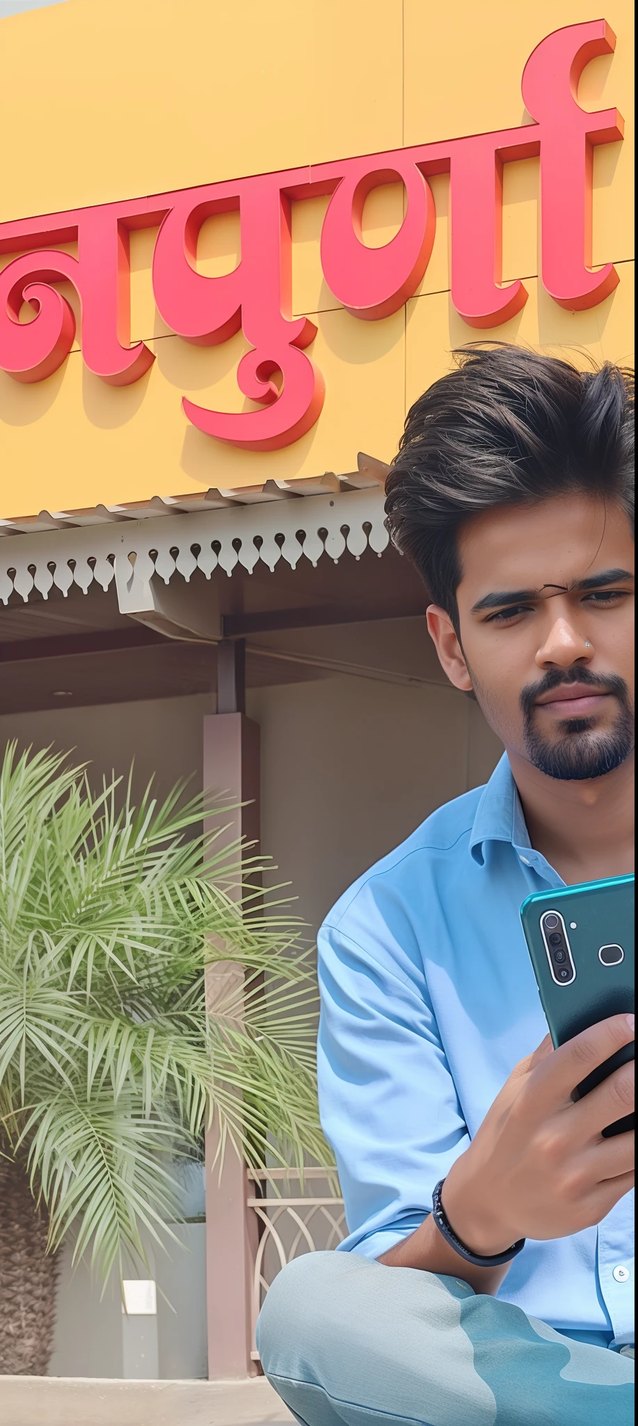 Only colour grading, not face change.background change