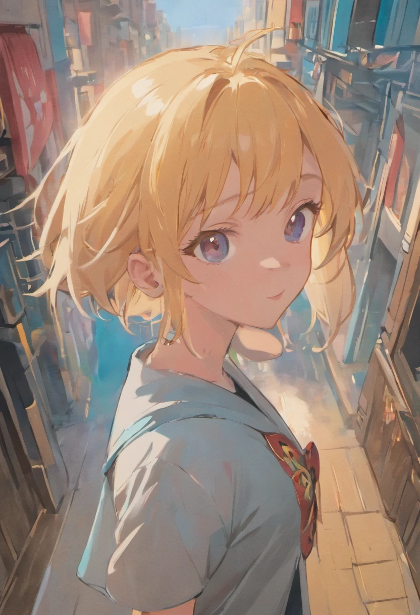 Portrait de femme, Cartoon style, (((Vue de face))), Disney Pixar Style, Films 3D, highly detailed, Couleurs vives (((Corps entier))) ::n_Realistic style, Anime gros cul jean blanc