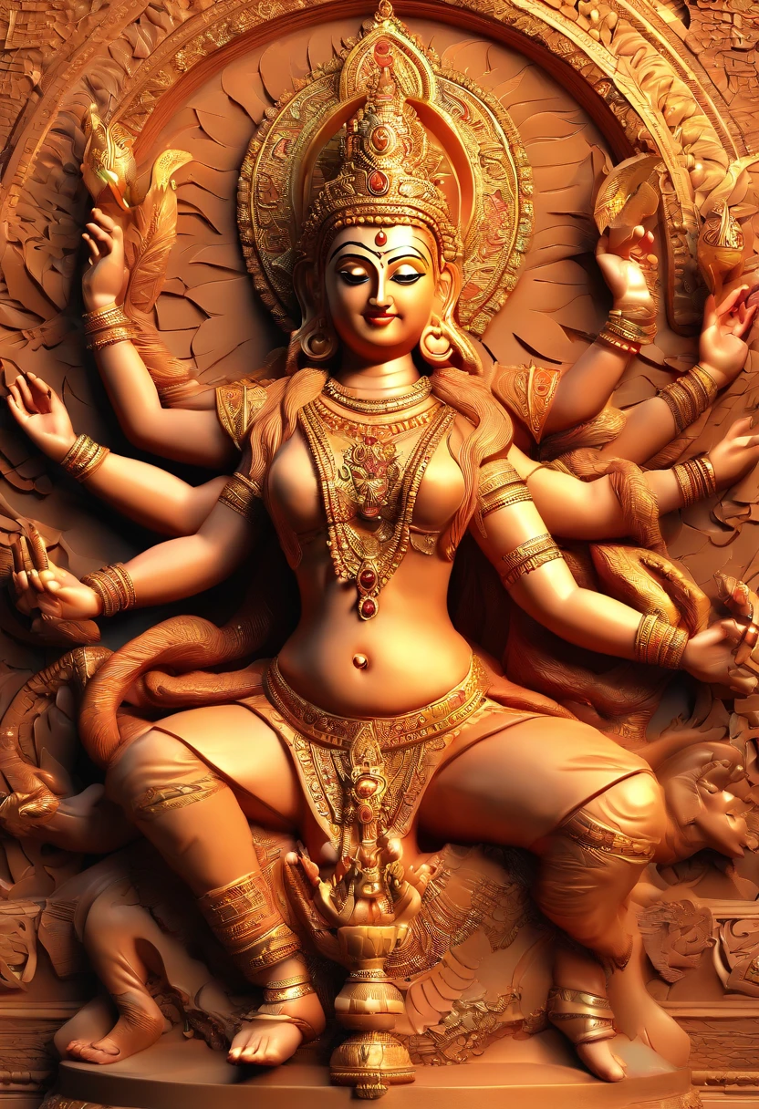 Mata durga being raped