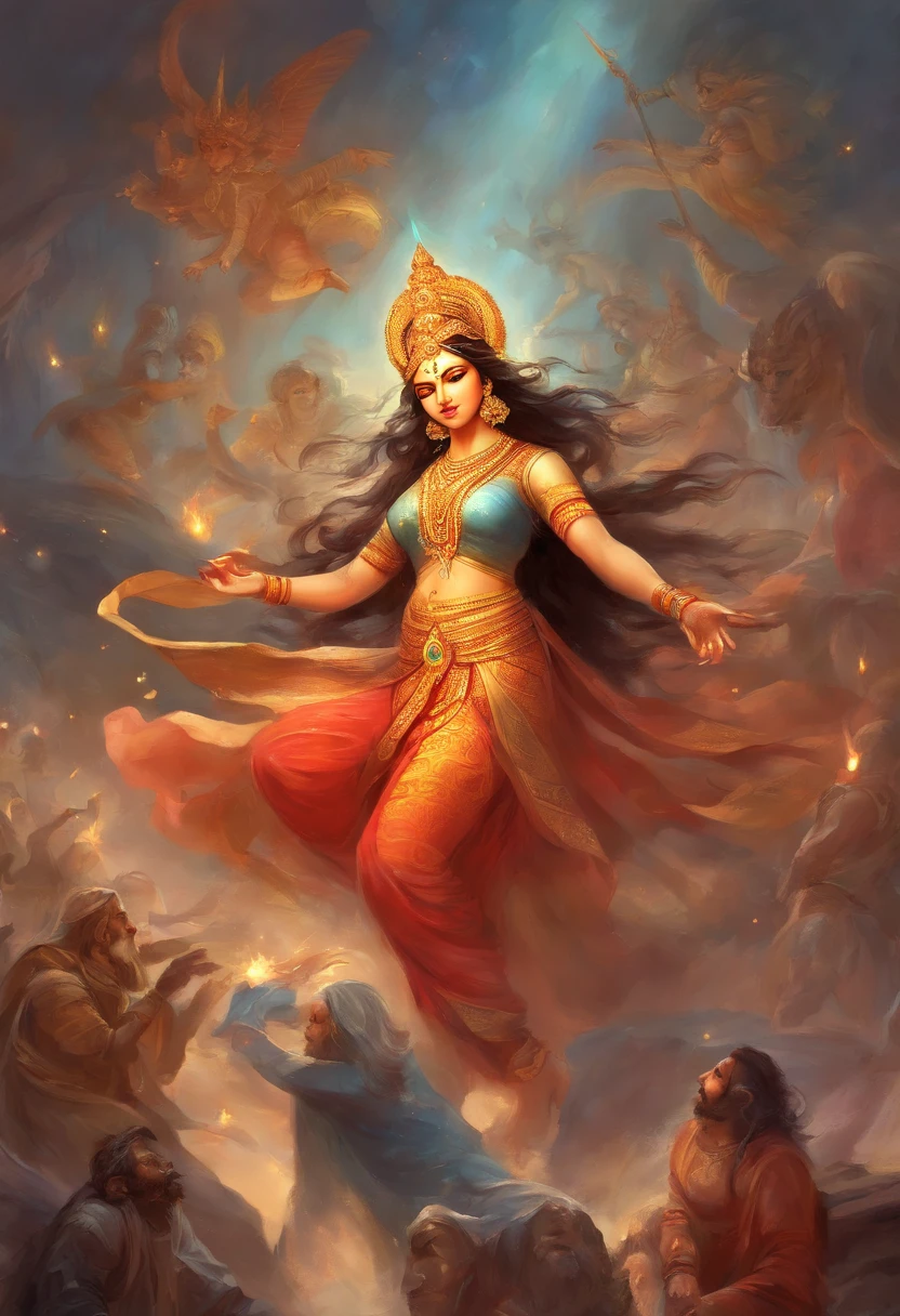 Mata durga being raped by muslims