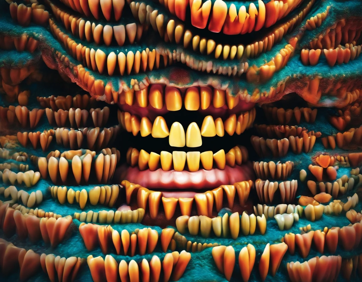 foto sorriso com dentes