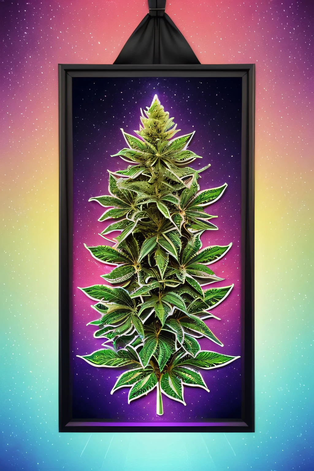 ganja、Magnetar、Inside the spacecraft、Light Marijuana Cannabis, Brilliant, Colorful, magical photography, Dramatic Lighting, photorealisim, Ultra-detailed, 4K, depth of fields, High resolution and cannabis design,The artwork, Sticker Illustration Cannabis、Cannabis Design for Cannabis by Cannabis, Purple cannabis portrait, Design cannabis,,,,(Purple background 1:3 ),Digital Art Smoke、digitial painting、digitalart、ganja、3d rendered、Detailed artwork、beautiful digital works of art、(a hologram:1.5),(Beautiful cannabis silhouette:1.3),(Colorful poinsettia:1.2),in autumn,Background purple,paper art,(Quilling Paper Art:1.5),(Zentangle:1.2), (Geometry:1.2),3d rendered,ighly detailed, cinematic lighting effect,4K,masutepiece,(by Greg Rutkowsky)Stylish and perfect photos、Medium format、fuji superia 400、ISO 800、Fully rendered、Pastel color palette、perfect-composition、(beautiful hairl)、Smooth、Hard Focus、intricate detailes、film like、ighly detailed、8 K、1 6 km(Fruit Fusion:0.91)(BRTDRPP:1.34)(Liquid Splash:0.9)(paper-cut craft, dark square photo-frame:1.2), no mask on, Cannabis painting, There are gold and silver cannabis, Gold cannabis, Golden cannabis, Golden cannabis, Cannabis and gold, (gilded relief: 1.5), Iris Compié, Gradient Gold Silver Colorful, depth of fields, Sony FDR-AX60, Detailed cannabis, Glamorous cannabis, Golden flaky cannabis, Complex cannabis, Chaotic gilt cannabis, Detailed 4K oil painting, Stunning and rich details, golden colored. ganja, ganja. Baroque elements, Complex oil painting