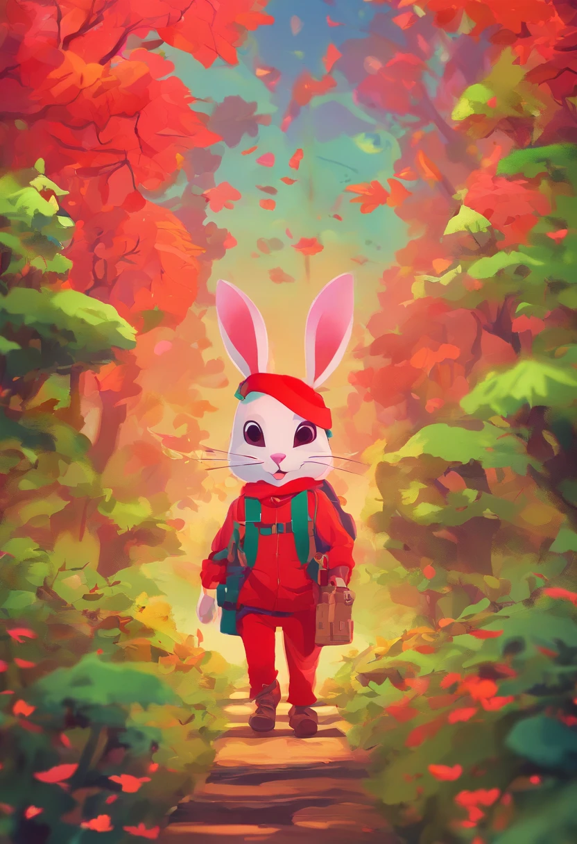 (Photograph of an adventurous little white rabbit sister standing on an autumn foliage path), ,full bodyesbian,(posterior view:1.1),(Lean on your trekking poles),hairy, Clear and beautiful face, Transparent white paws,(Big green bright eyes), ( Binoculars hanging from her chest) ,(Wearing a green fashion adventure suit, Green fashion adventure pants),(Red hiking boots on his feet),, (cute ears), (Red and green camping hats), (fashionable sunglasses), (Carry a green shoulder bag with you, trowels, camping equipment, A compass associated with many adventure tools,) Curious to explore expressions, Cartoon, 4D, Fox,Cartoony,(Anthropomorphic cartoon characters) , Background: Autumn Leaf Forest Trail Red Forest, autumn forest, red illuminating fog, In a red dream, really beautiful forest, Beautiful forest, Beautiful hazy wood, Red shade spray, Breathable and beautiful trees, breath-taking beautiful trees, red fog, beautiful forests and trees, Bright but dark red, red trees, a 3D render,concept art of character,Photography,Clear facial features,A beautiful painting by Alphonse Mucha,Pixar style,Cartoon style,beatrix potter (beatrix potter) 's illustration,The work of Furuhiko,Masterpiece,Matte painting,dreamlike realism,magic realism,Dreamlike,author:Owen Blumenfeld,petra collins,author:natalia drepina,Dreamy atmosphere,Whimsical atmosphere,Ethereal atmosphere,Romantic atmosphere,illusory engine,Quixel Megascans Render,v-ray,UE5,High detail,hyper qualit,high resolution,trending on artstationh,8K16K,hyper photorealism,Faraway view, (degrees of freedom),cinema shot,Beautiful lighting, --AR 9:16 --style raw --uplight
Mission Complete 3%