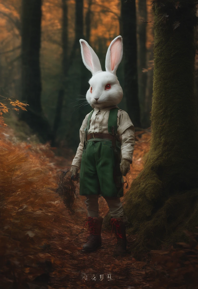(Photograph of an adventurous little white rabbit sister standing on an autumn foliage path), ,full bodyesbian,(posterior view:1.1),(Lean on your trekking poles),hairy, Clear and beautiful face, Transparent white paws,(Big green bright eyes), ( Binoculars hanging from her chest) ,(Wearing a green fashion adventure suit, Green fashion adventure pants),(Red hiking boots), (cute ears), (Red and green camping hats:1.1), (fashionable sunglasses:1.1), (Carry a green shoulder bag with you:1.1), (trowels), (camping equipment), (Compass,) ,(Exaggerated curiosity explores expressions),
Cartoon, 4D, Fox,Cartoony,(Anthropomorphic cartoon characters) , Background: Autumn Leaf Forest Trail Red Forest, autumn forest, red illuminating fog, In a red dream, really beautiful forest, Beautiful forest, Beautiful hazy wood, Red shade spray, Breathable and beautiful trees, breath-taking beautiful trees, red fog, beautiful forests and trees, Bright but dark red, red trees, a 3D render,concept art of character,Photography,Clear facial features,A beautiful painting by Alphonse Mucha,Pixar style,Cartoon style,beatrix potter (beatrix potter) 's illustration,The work of Furuhiko,Masterpiece,Matte painting,dreamlike realism,magic realism,Dreamlike,author:Owen Blumenfeld,petra collins,author:natalia drepina,Dreamy atmosphere,Whimsical atmosphere,Ethereal atmosphere,Romantic atmosphere,illusory engine,Quixel Megascans Render,v-ray,UE5,High detail,hyper qualit,high resolution,trending on artstationh,8K16K,hyper photorealism,Faraway view, (degrees of freedom),cinema shot,Beautiful lighting, --AR 9:16 --style raw --uplight
Mission Complete 3%