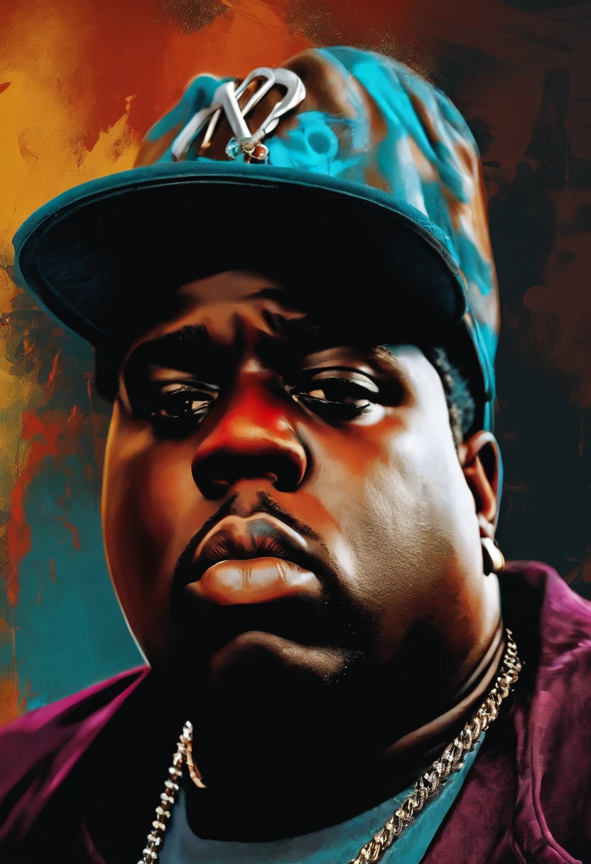 (masterpiece, best quality,ultra highres),monochrome flatcolor,Notorious BIG,sitting on monochrome sofa, crown, hip hop style,monochrome background,
BREAK,((red glowing eyes)),