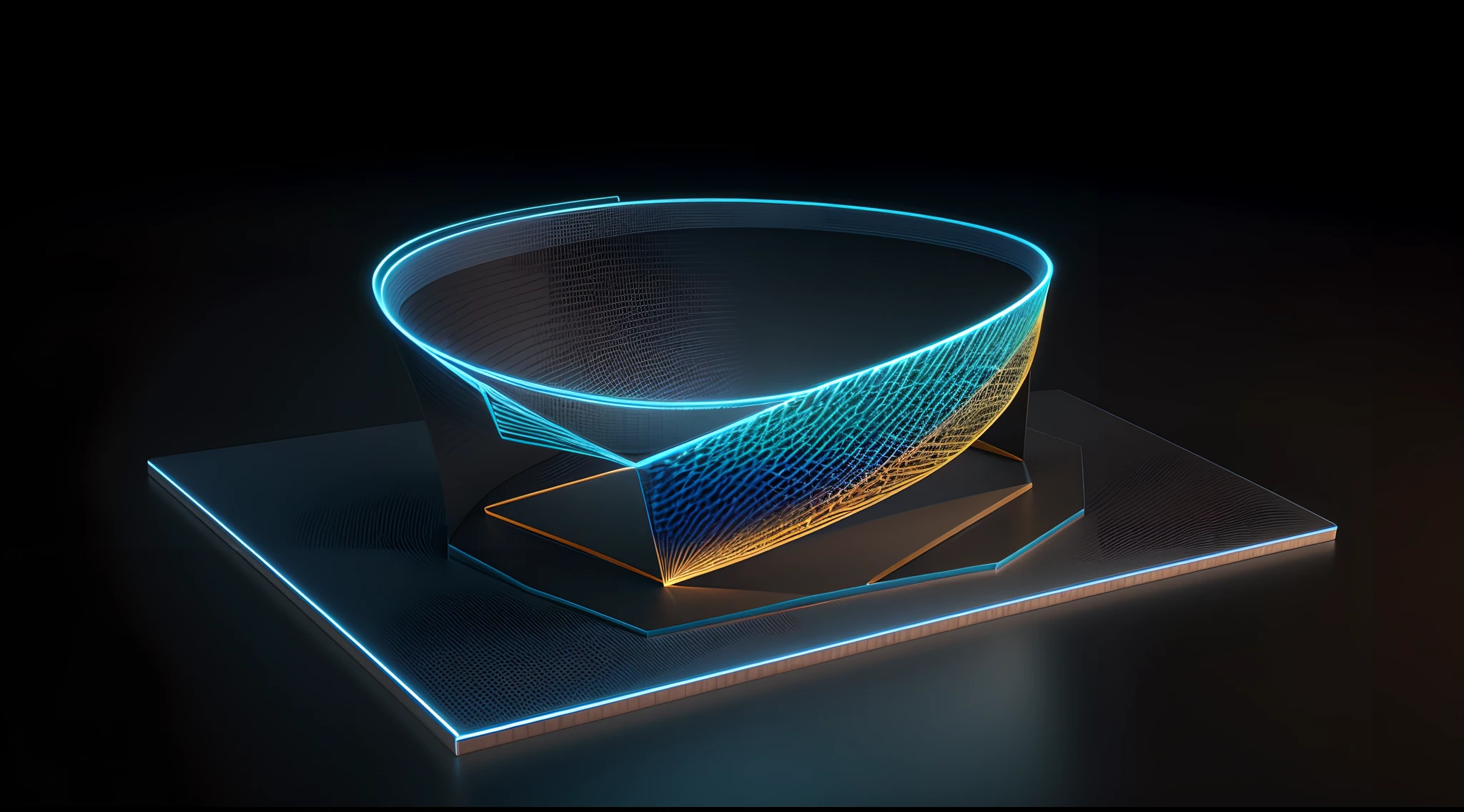 Engaging 3D visualization featuring stunning graphs、glinting
