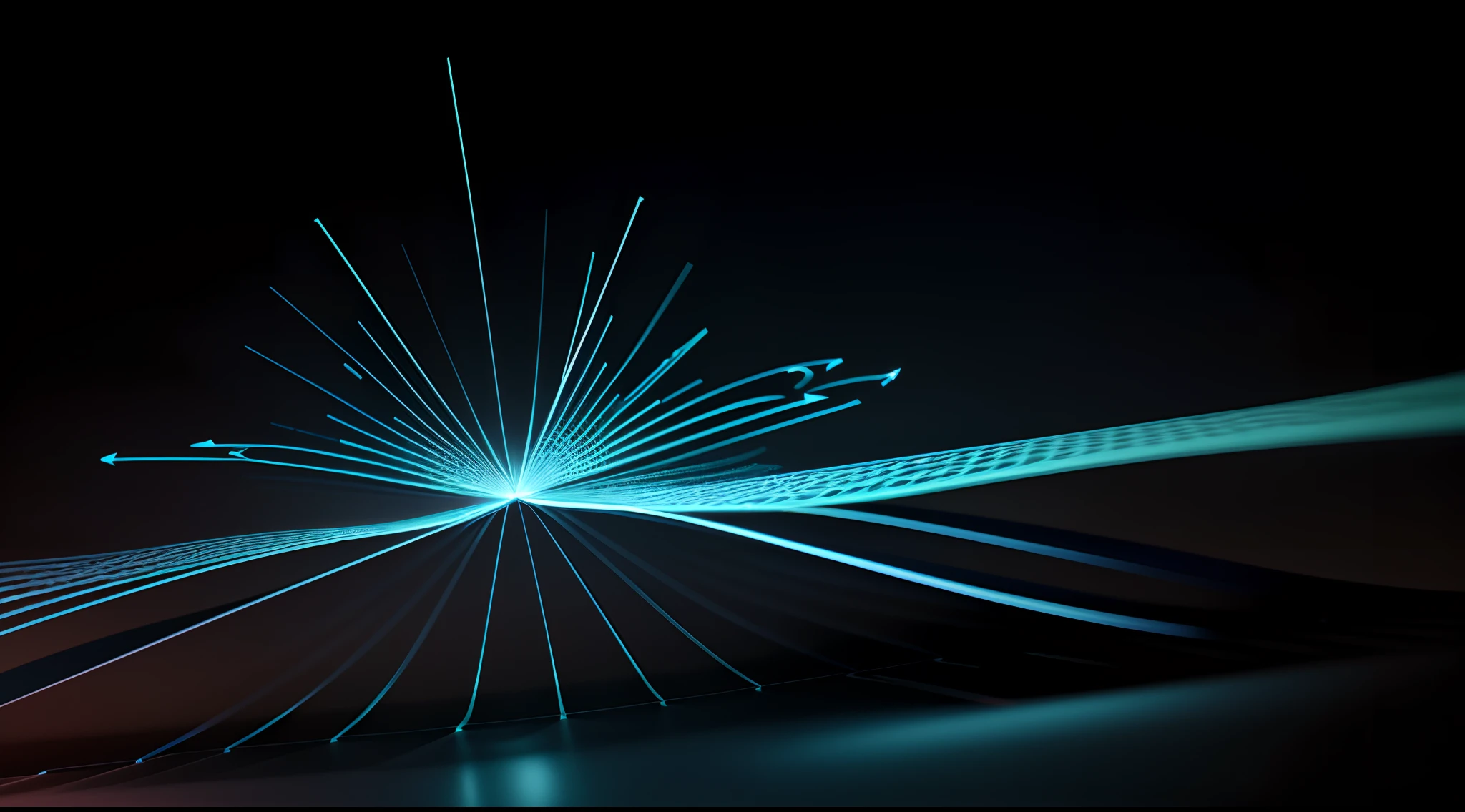 Engaging 3D visualization featuring stunning graphs、glinting