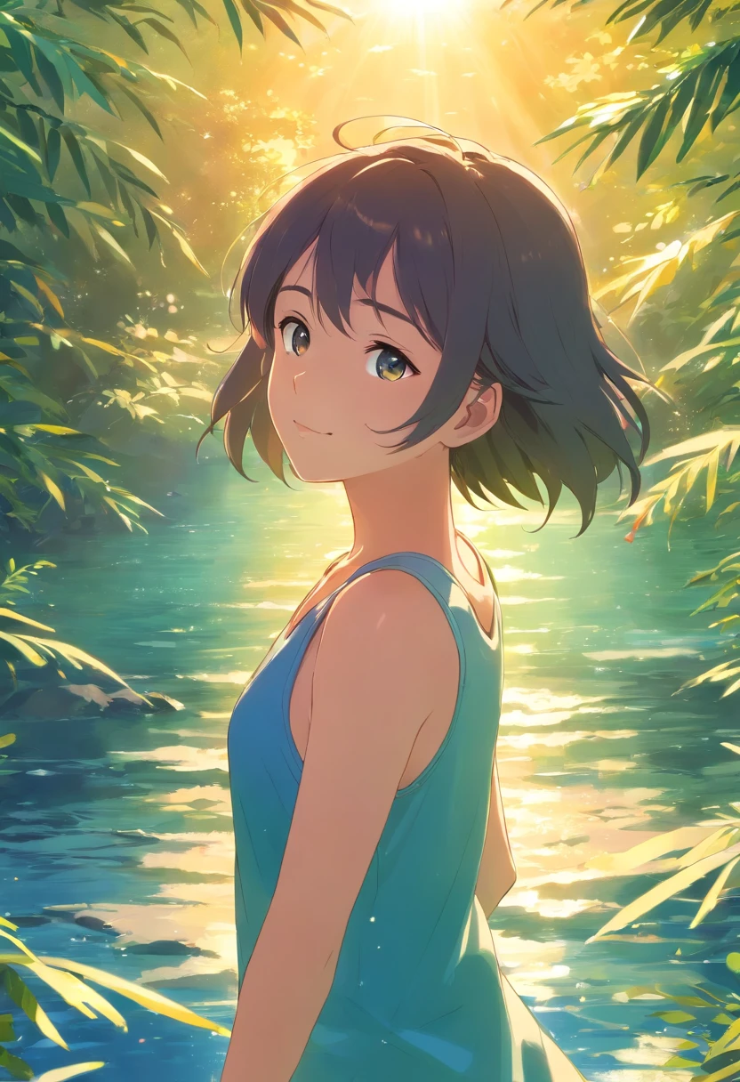 Setsuna in the sun