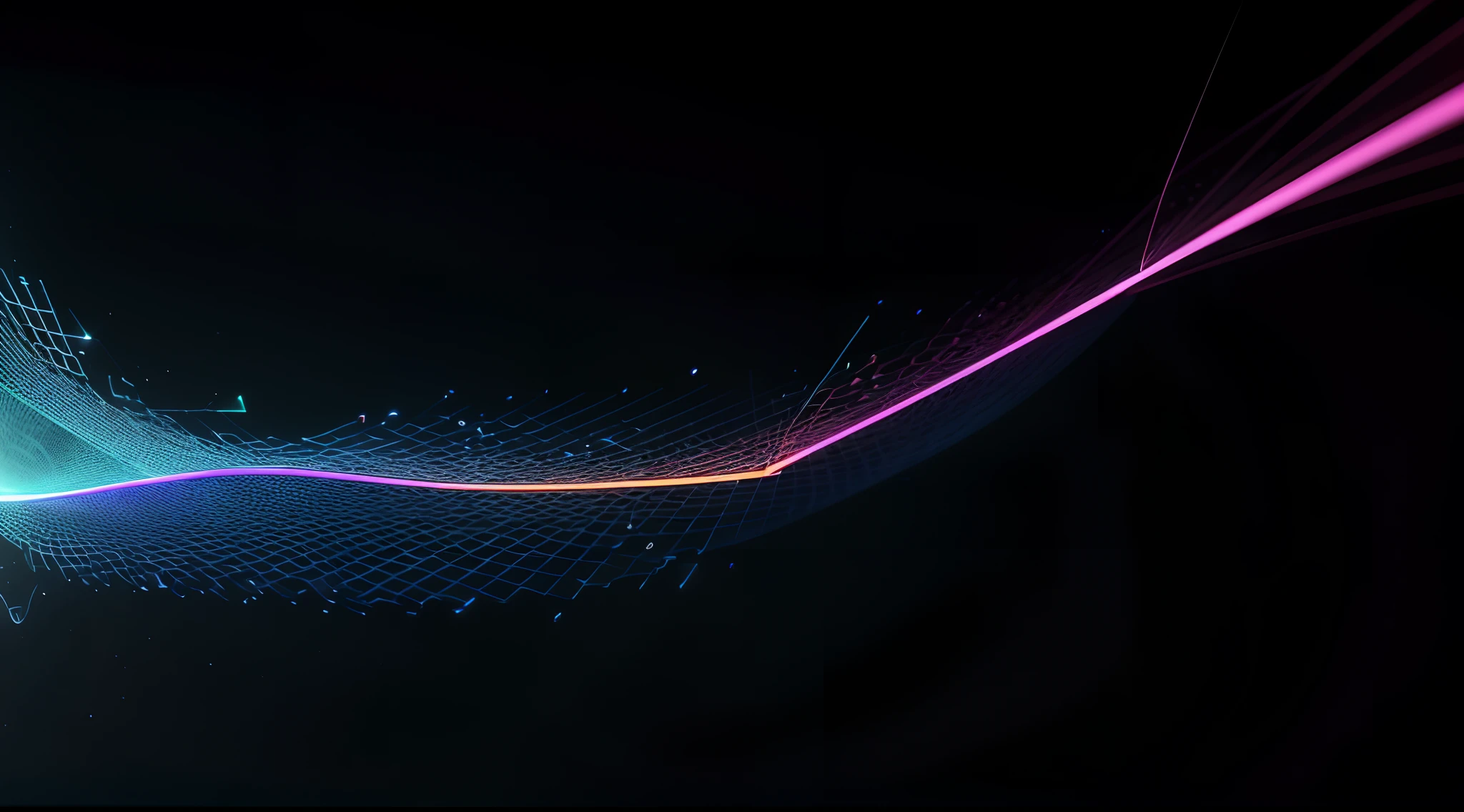 Engaging 3D visualization featuring stunning graphs、glinting