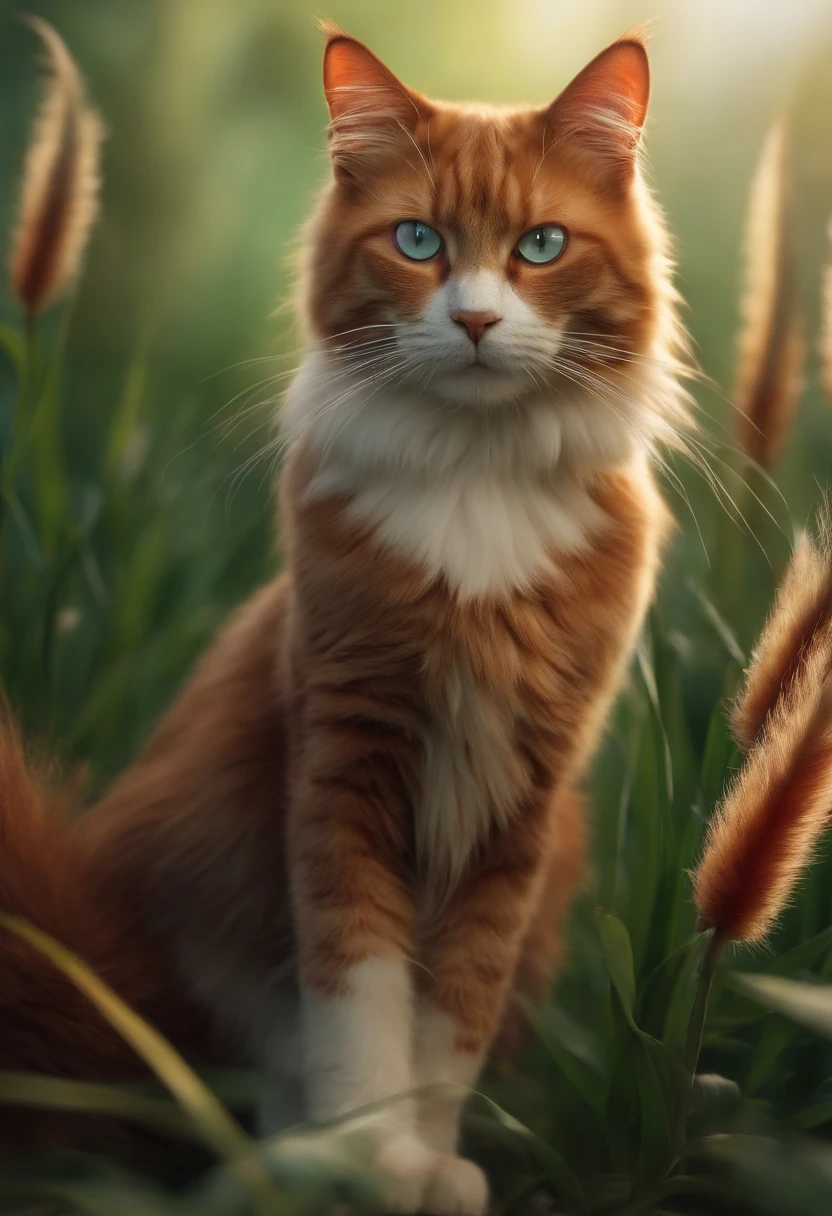 catman,a cat tail