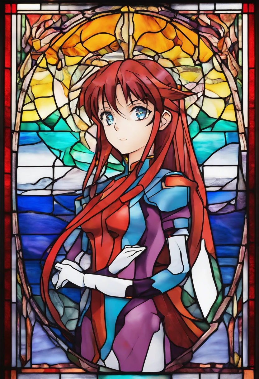 Evangelion Unit 2 and Asuka