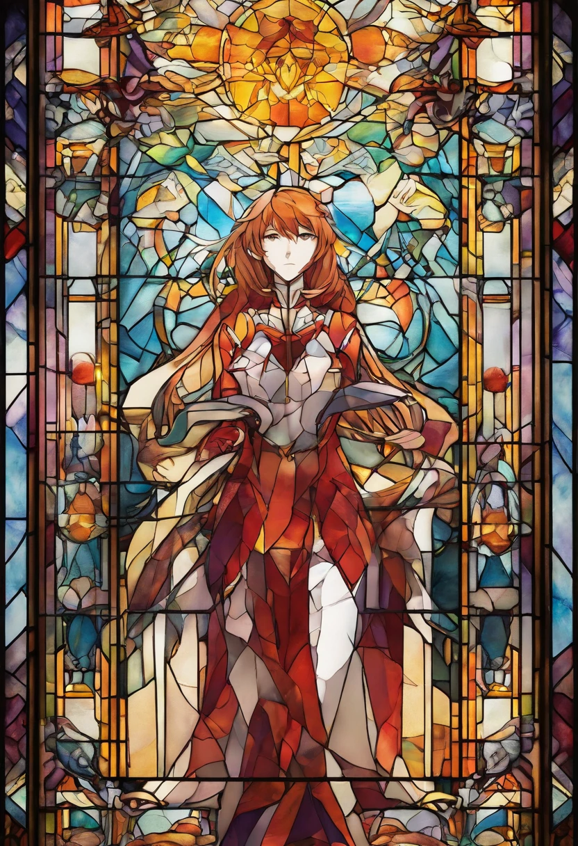 Evangelion Unit 2 and Asuka