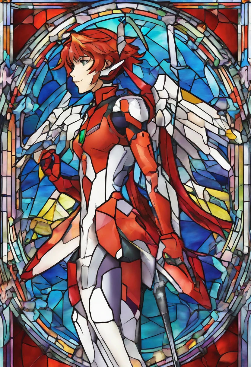 Evangelion Unit 2 and Asuka