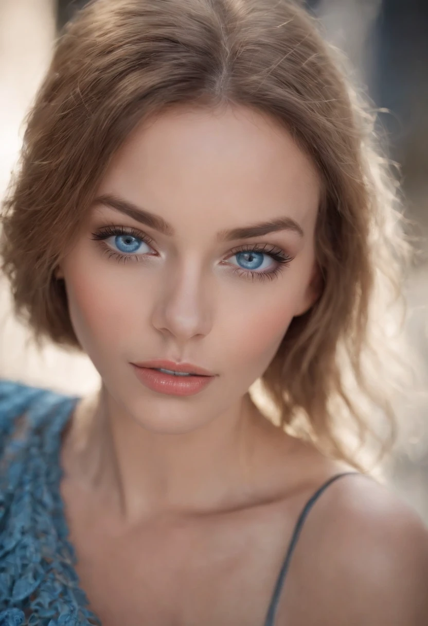 une belle femme africaine peau noir,Langue sortie,Wink,
Seductive face blue eyes, Ultra-realistic blue eyes,Hyper detailed perfect eyes