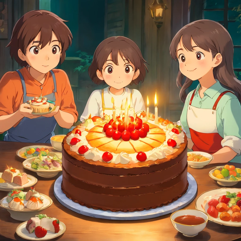 There is also an interesting tradition at the Stove Sending Festival,That's grabbing the stove cake。Adults will place a particularly delicious piece of cake on the table,Children compete to grab the cake。Who grabbed it,Good luck will come。