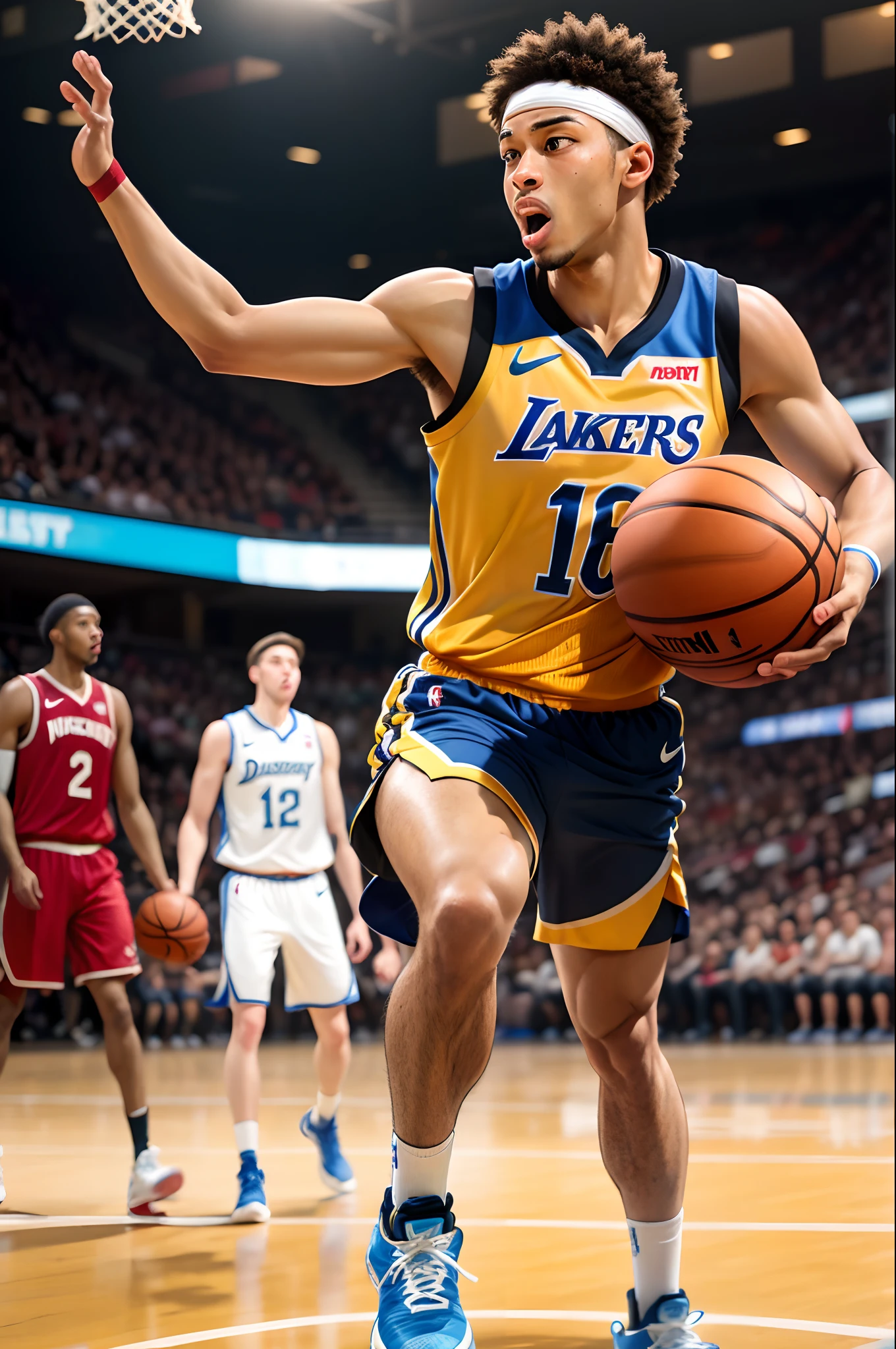 Disney Pixar basketball player