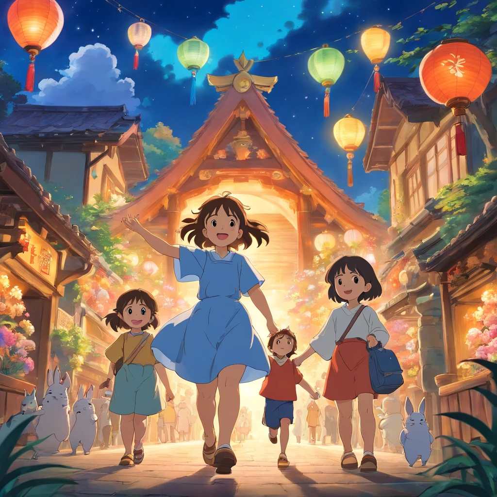 The festival is only one day,But the children love the festival very much。They felt,This festival makes them cherish life even more,Be more grateful to the people around you。Sweet dreams,Little ones!