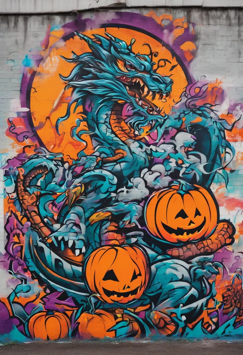 DonMW4t3r3l3XL pumpkin carving, freehand, mythical beast, devilish <lora:DonMW4t3r3l3XL:1>