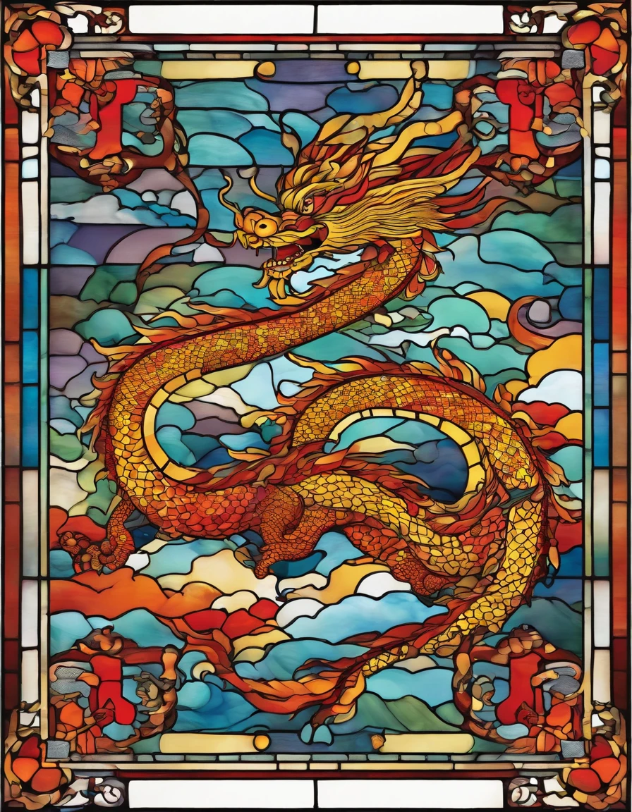 chinesedragon, Auspicious clouds