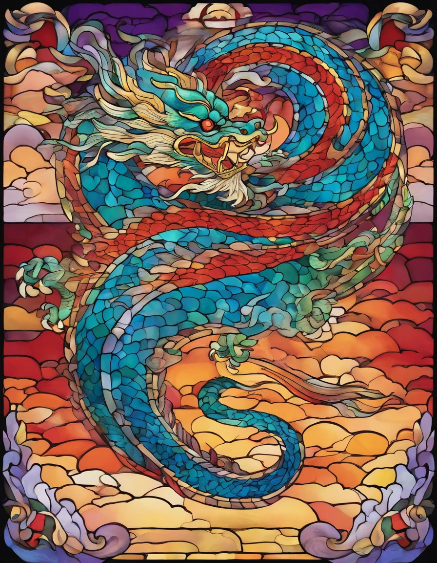 chinesedragon, Auspicious clouds